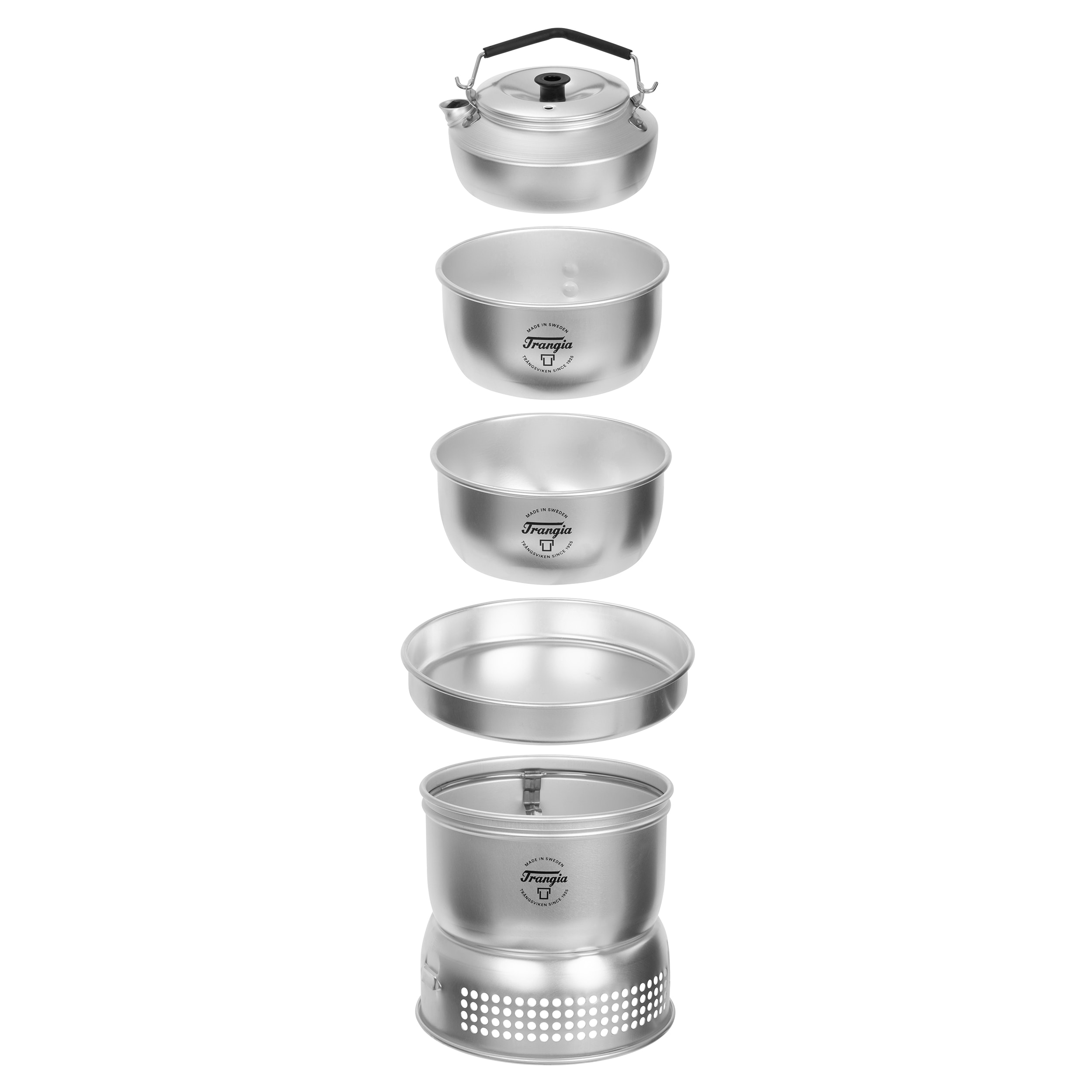 Set de vase și aragaz turistic Trangia Stove 27-2 UL