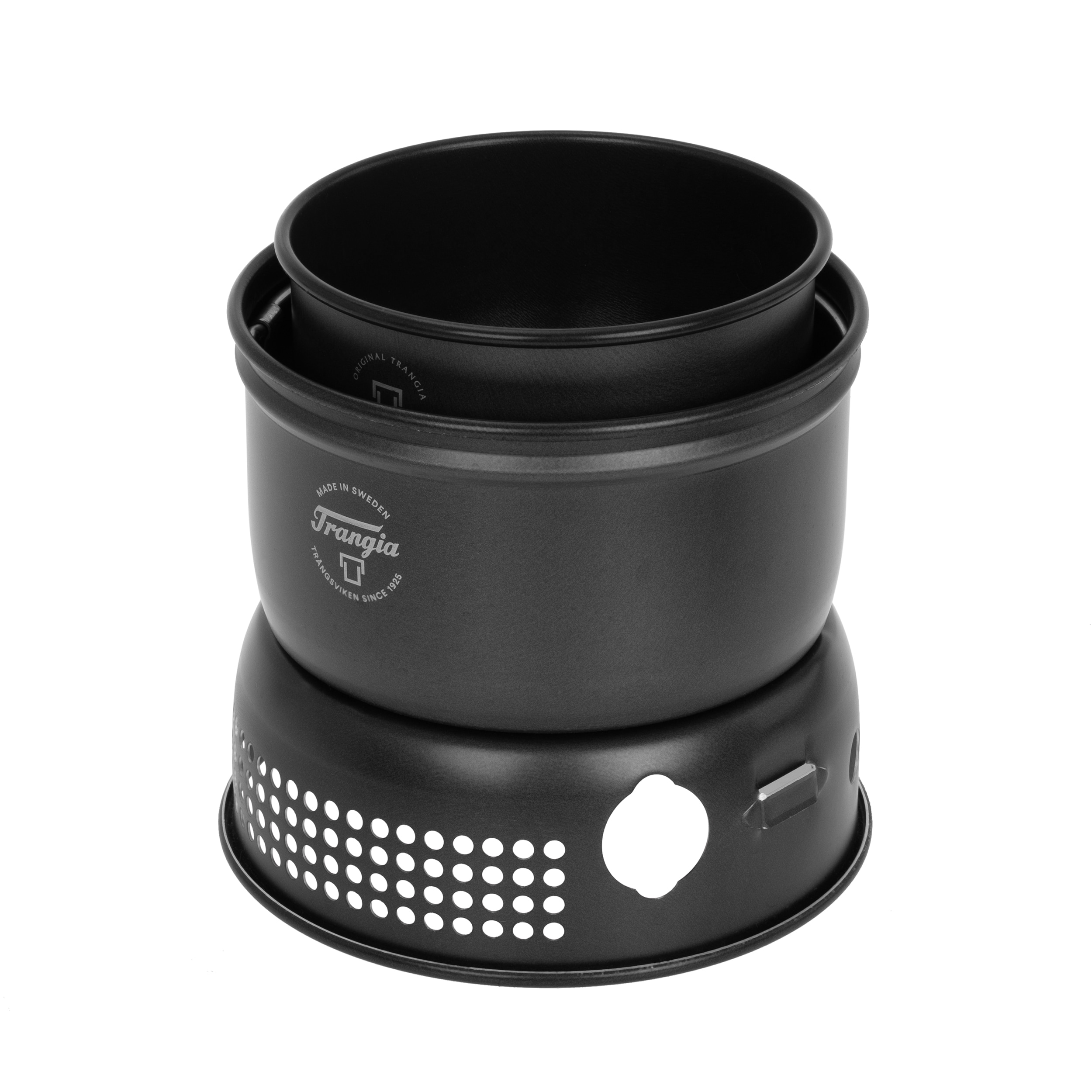 Set de vase și aragaz turistic Trangia Stove 37-5 UL - Black