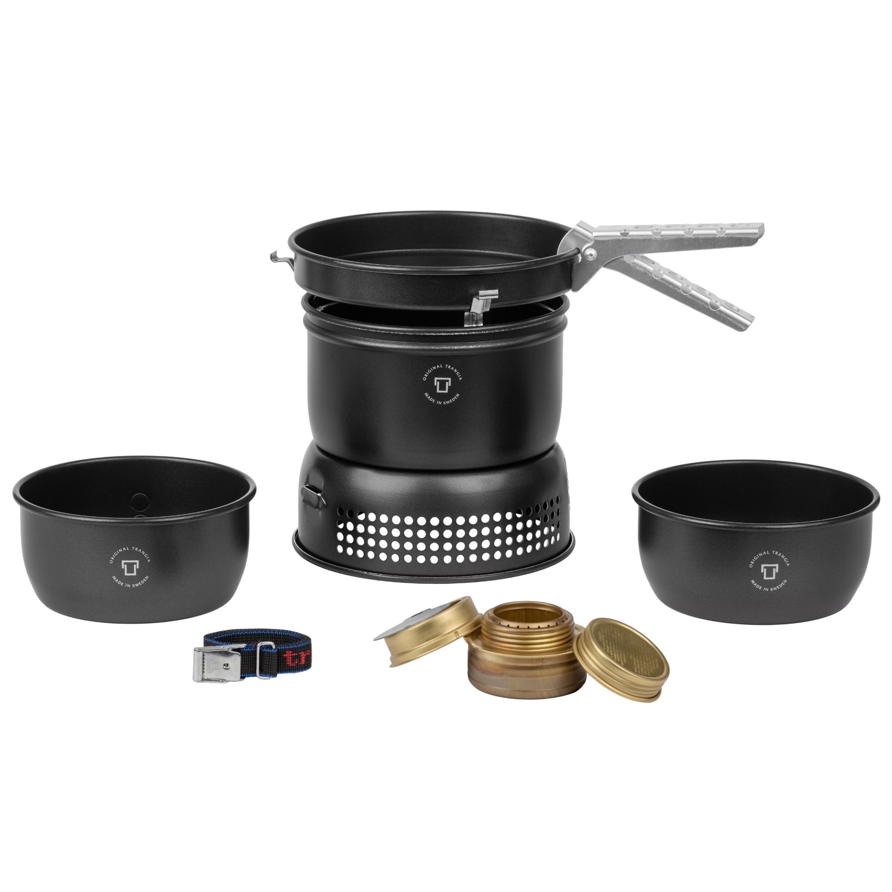 Set de vase și aragaz turistic Trangia Stove 37-5 UL - Black