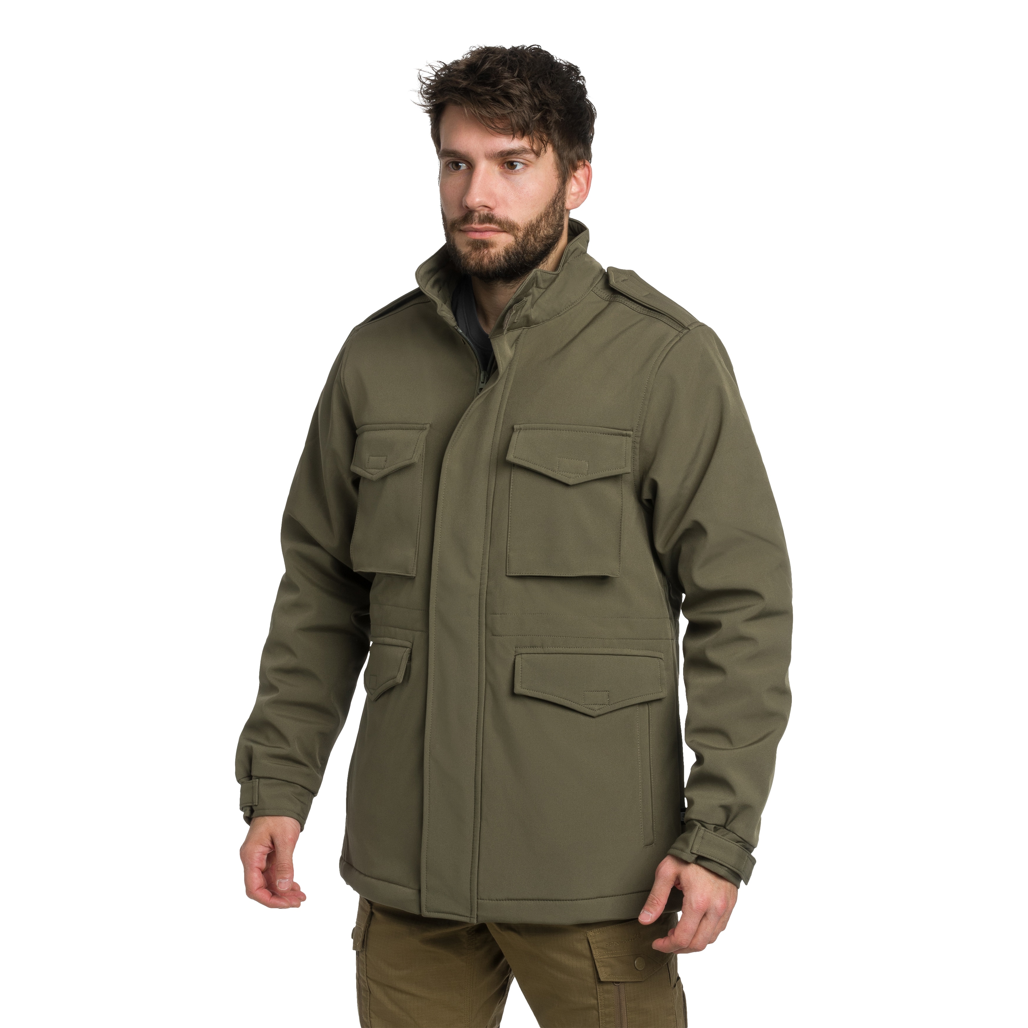 Geacă Brandit M65 Softshell - Olive