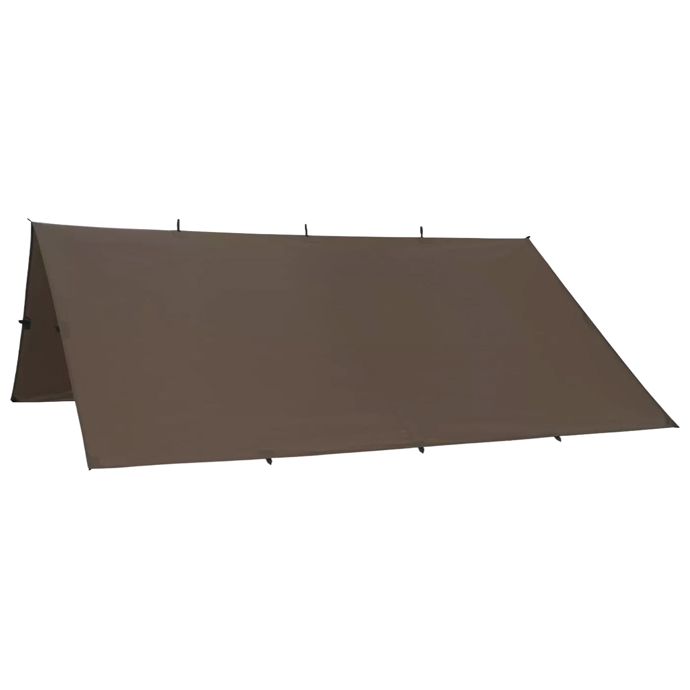Prelată pentru camping Helikon-Tex Supertarp Small Spark Resistant - Earth Brown