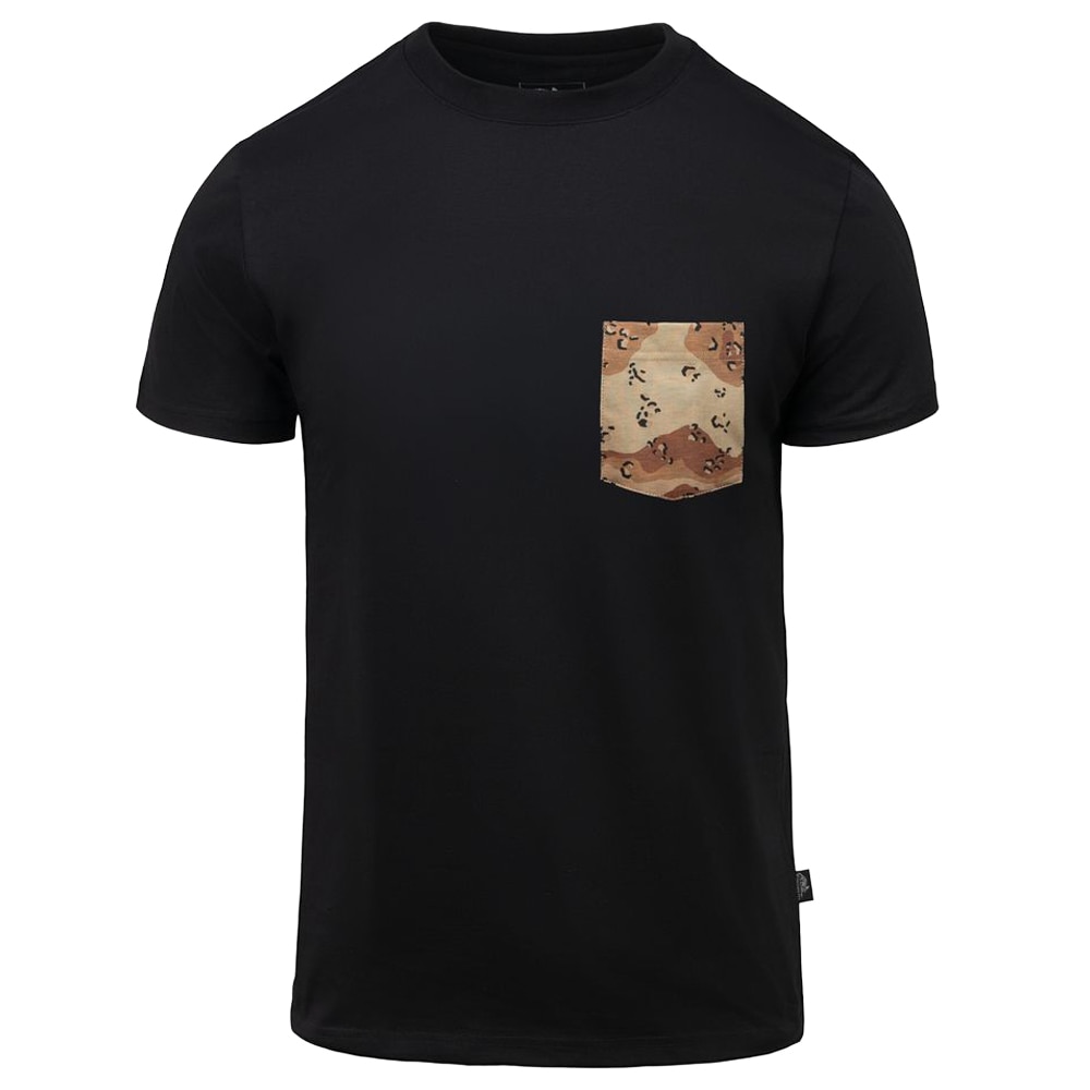 Tricou T-Shirt Helikon-Tex - Black/6 Color Desert Pocket