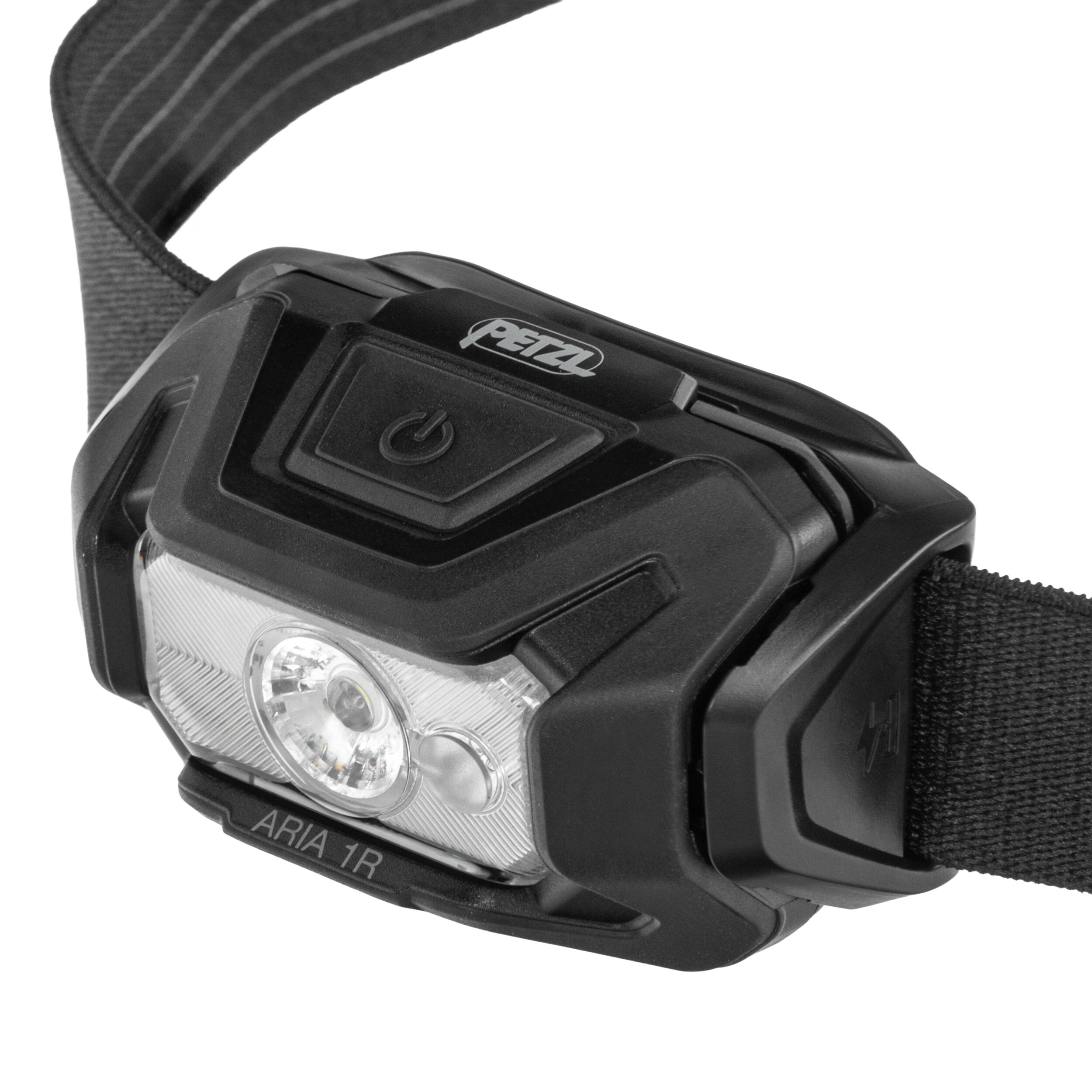 Lanternă frontală Petzl Aria 1R RGB Black - 475 lumeni