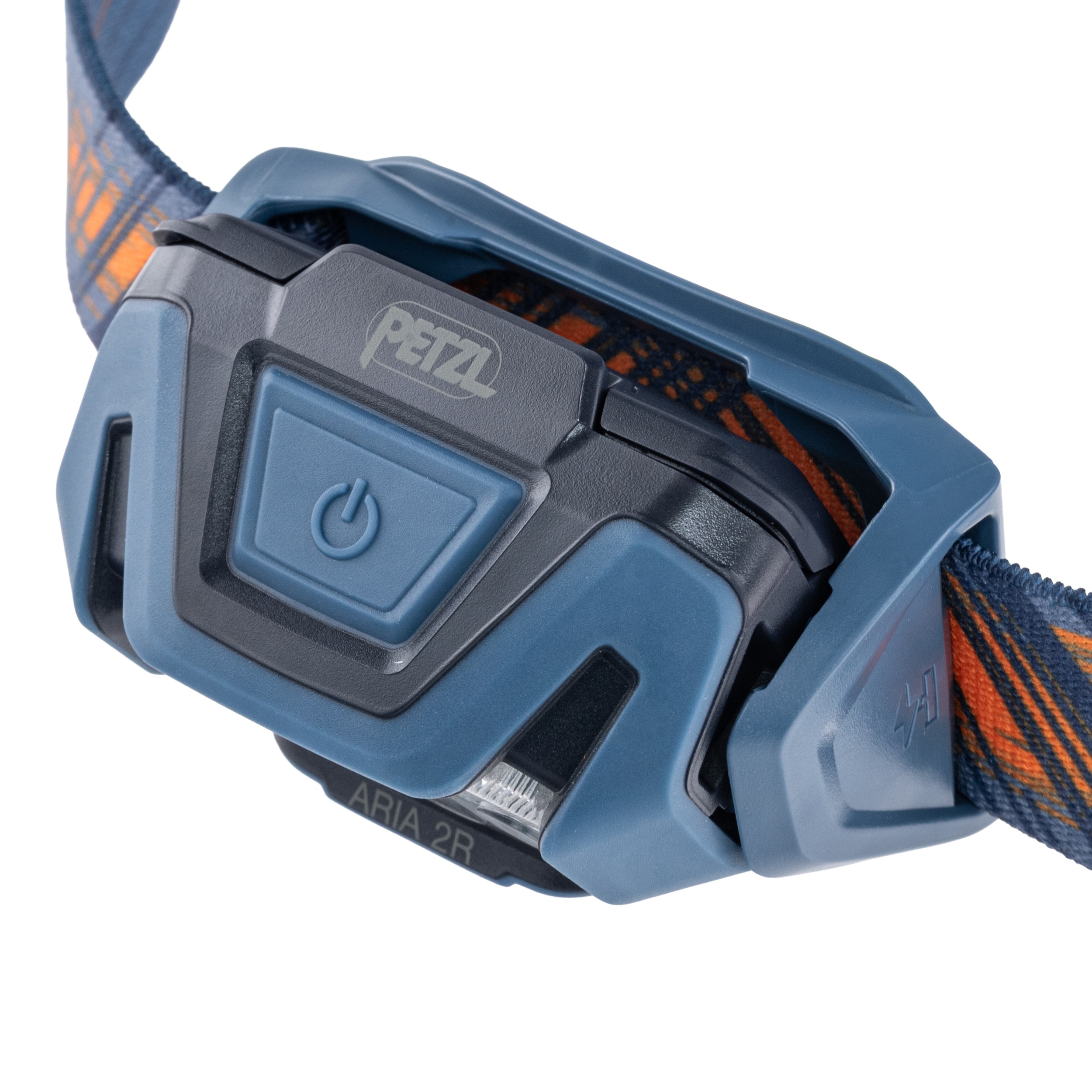 Lanternă frontală Petzl Aria 2R RGB Blue - 625 lumeni