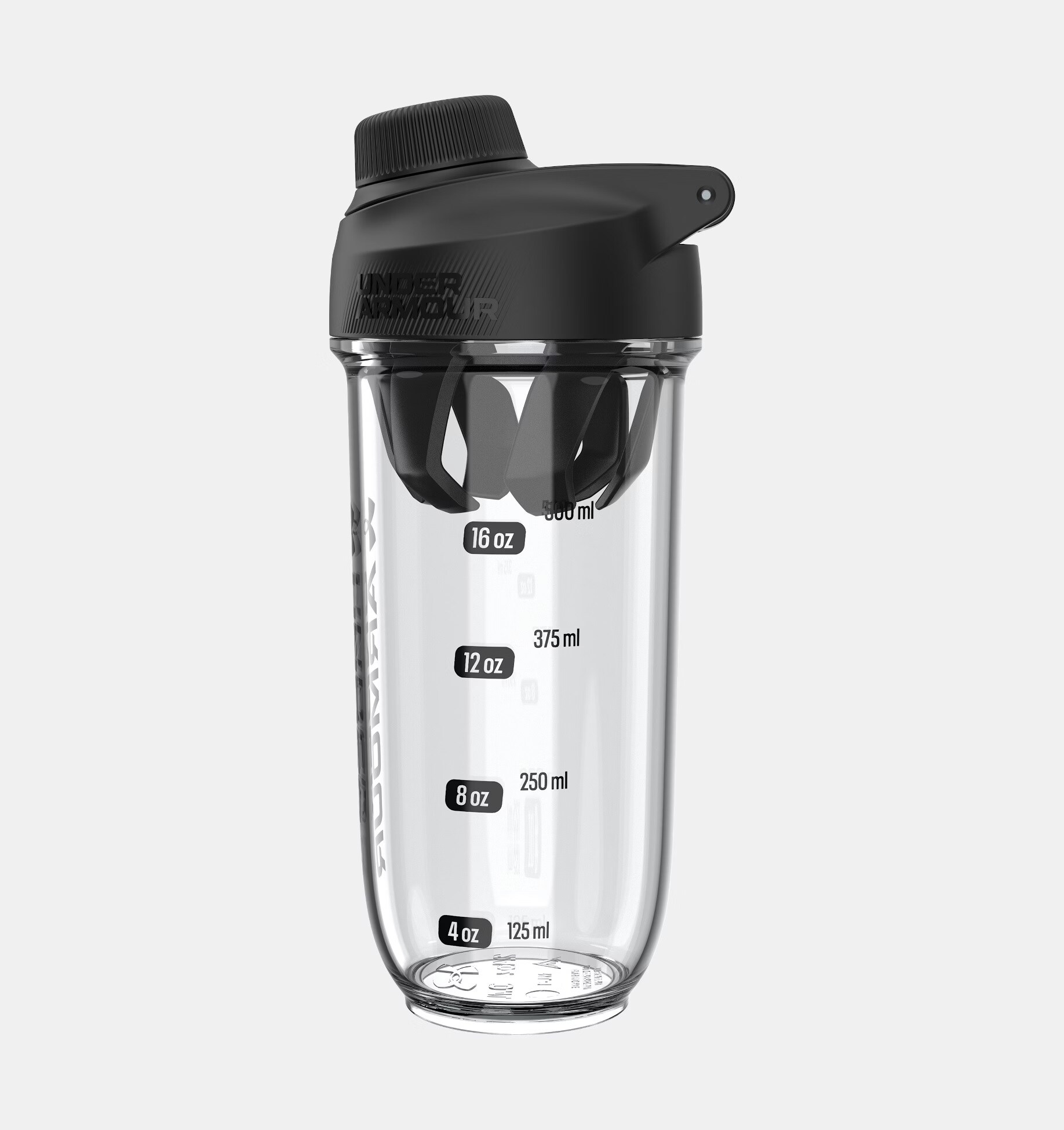 Shaker Under Armour Clarity 700 ml - Clear/Black