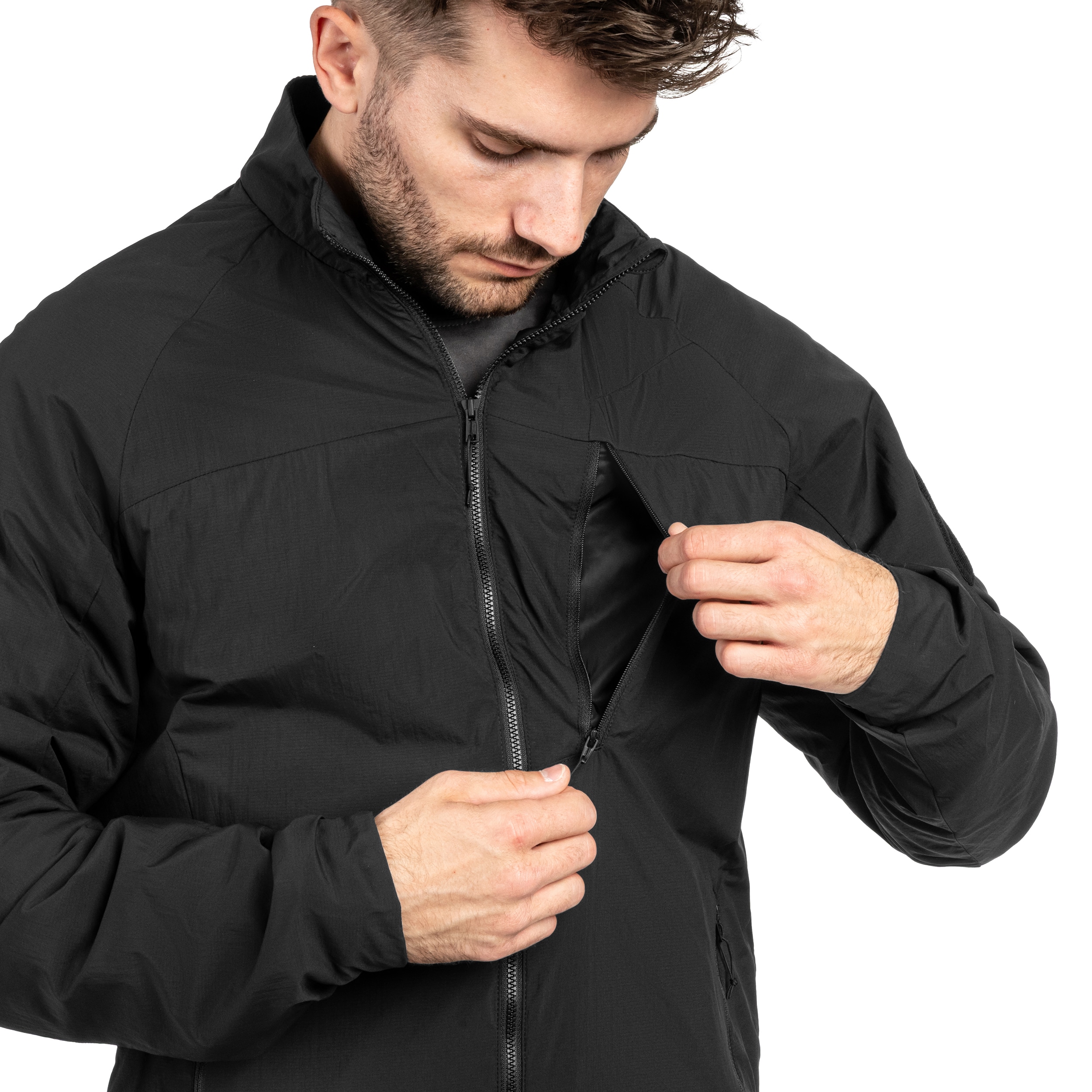 Geacă Helikon-Tex Wolfhound Lite Full-Zip - Black