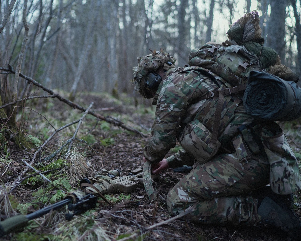 Buzunar Savotta Zipped GP Pouch 3x3 - MultiCam