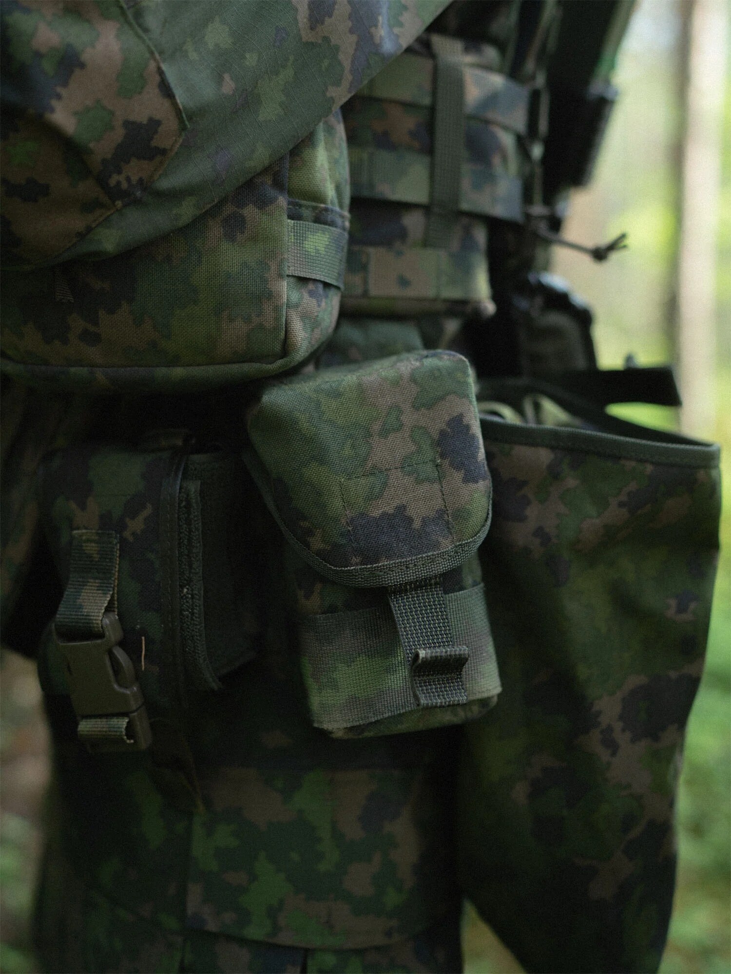 Portîncărcător dublu Savotta pentru încărcătoare AR10 - M05 Woodland