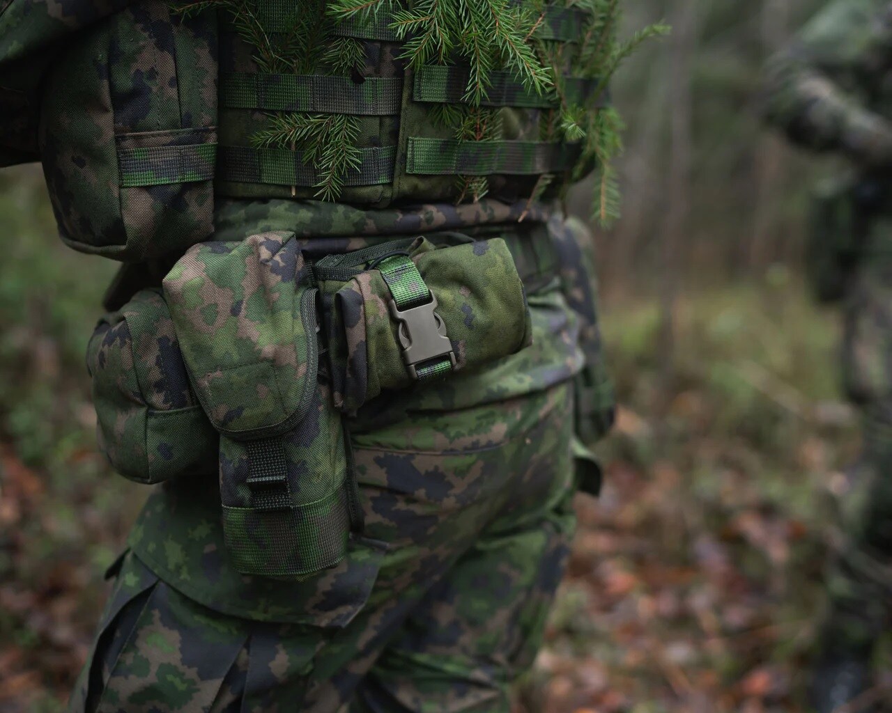 Geantă tactică de colectare Savotta Dump Pouch - M05 Woodland