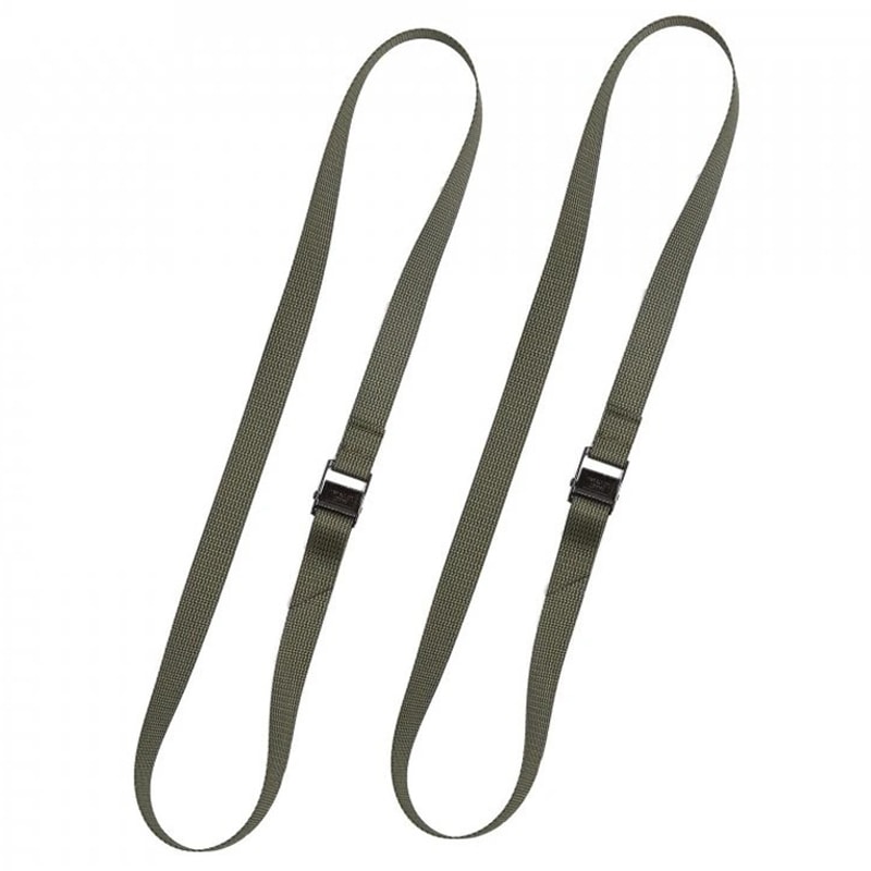 Curele de compresie Savotta Cam Buckle 120 cm 2 buc. - Green