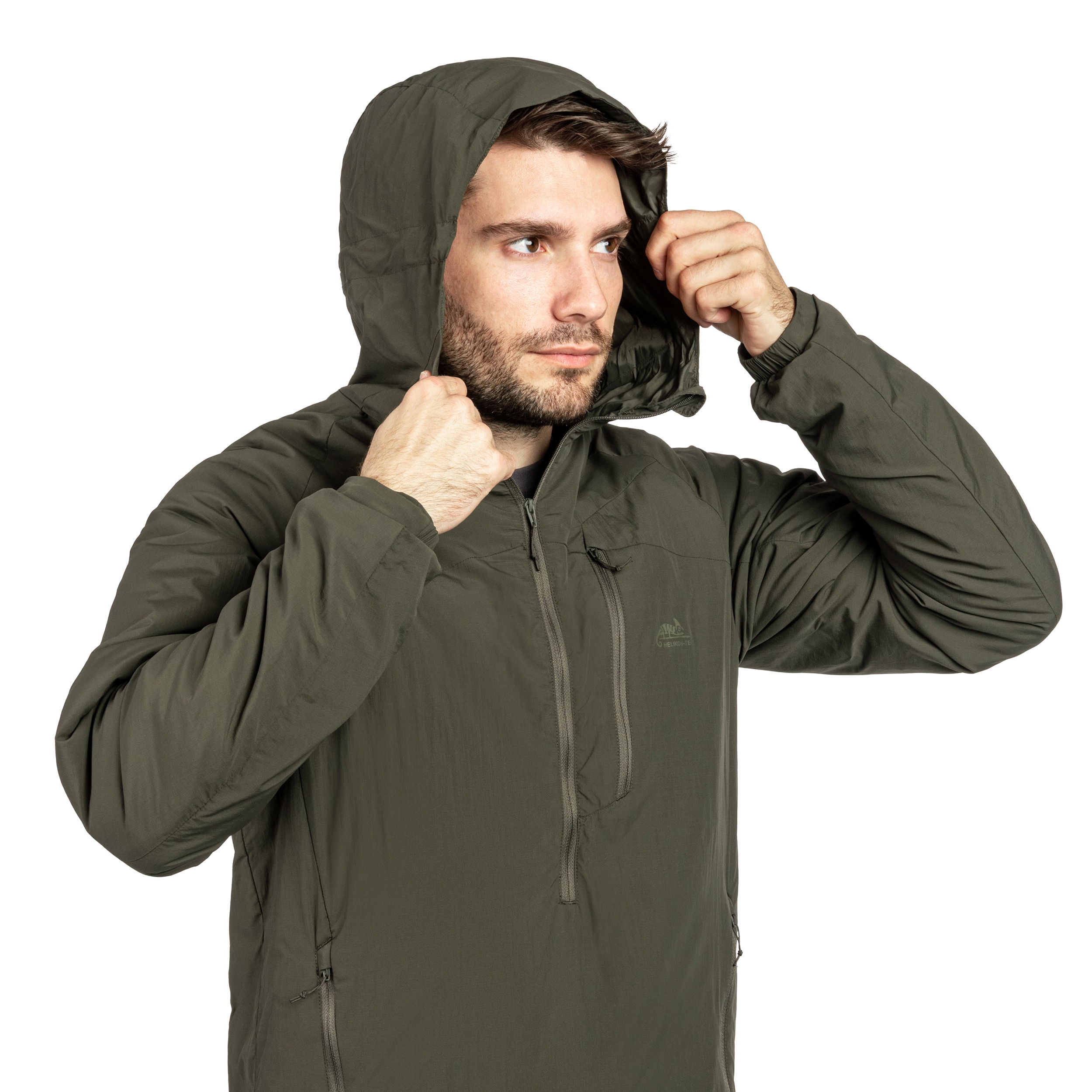 Geacă Helikon-Tex Wolfhound Hoodie Lite - Taiga Green