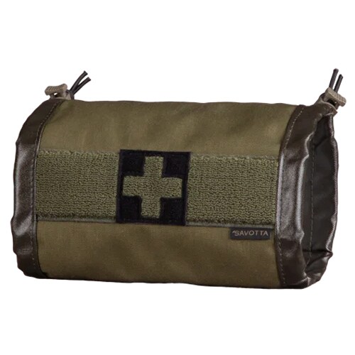 Husă medicală Savotta S-IFAK Horizontal Mount - Green
