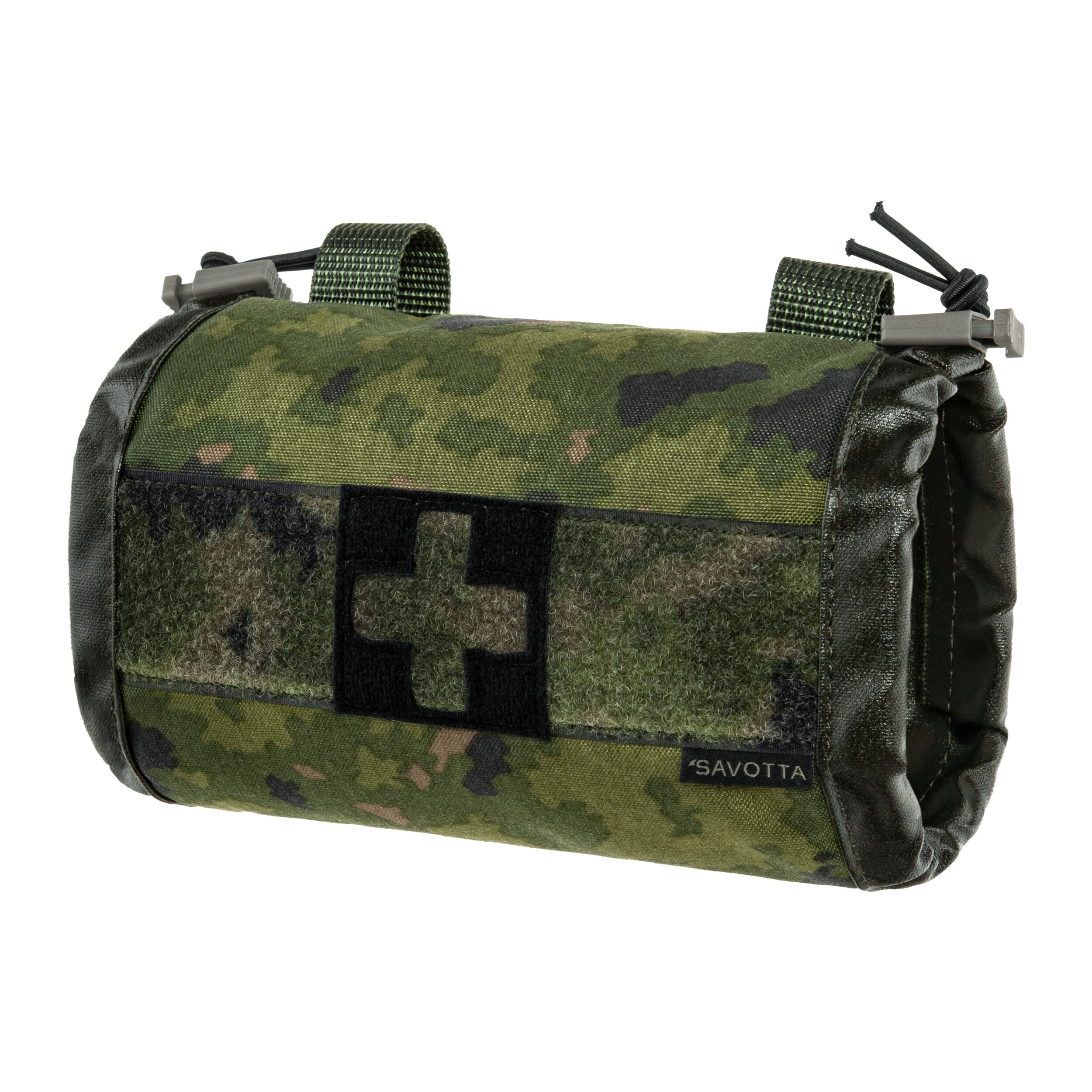 Husă medicală Savotta S-IFAK Horizontal Mount - M05 Woodland
