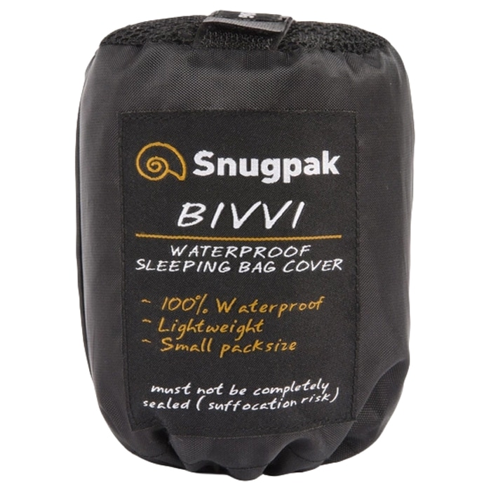Husă rezistentă la apă Snugpak Bivvi Bag pentru sac de dormit - Black