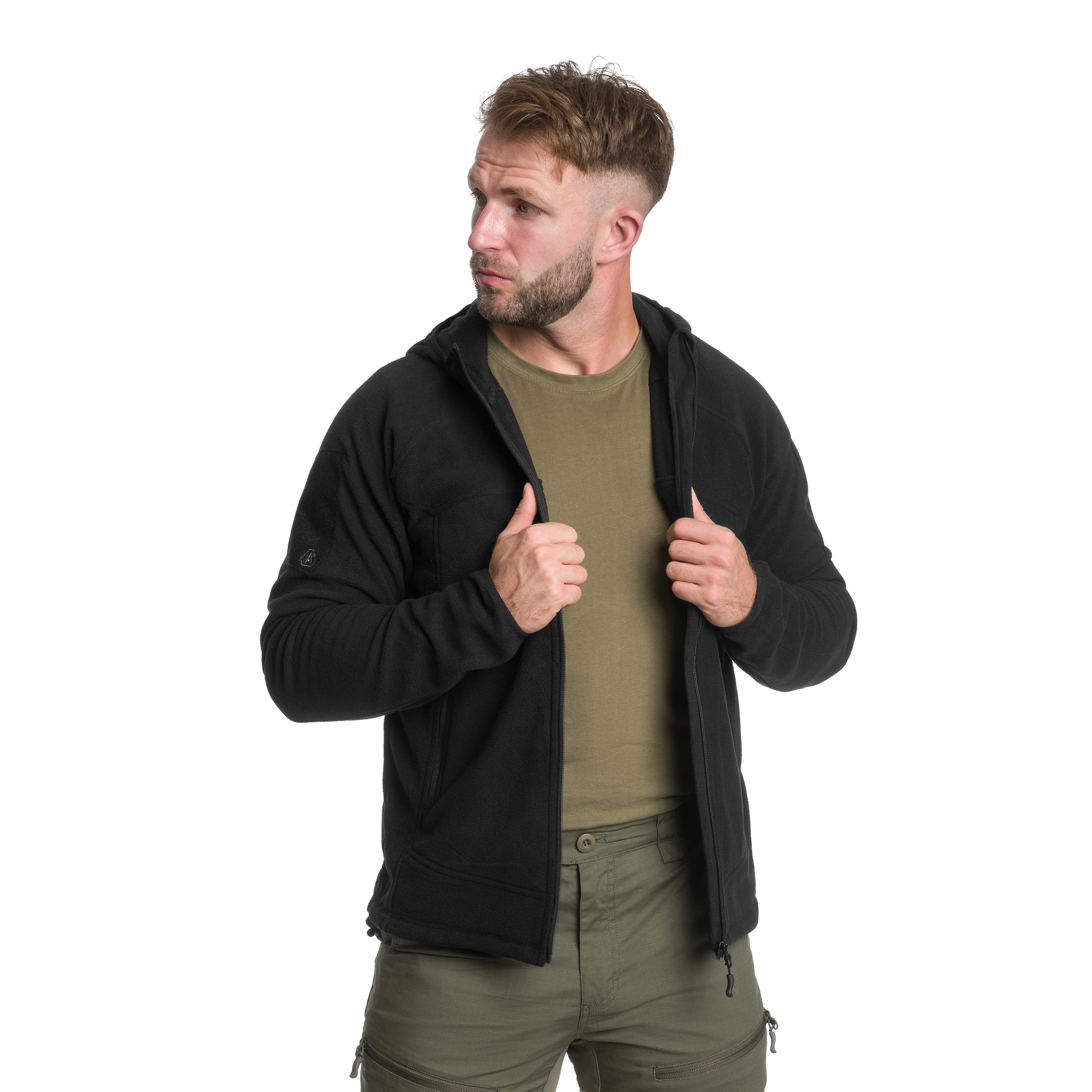 Bluză polar A10 Equipment Fleece Instructor - Black