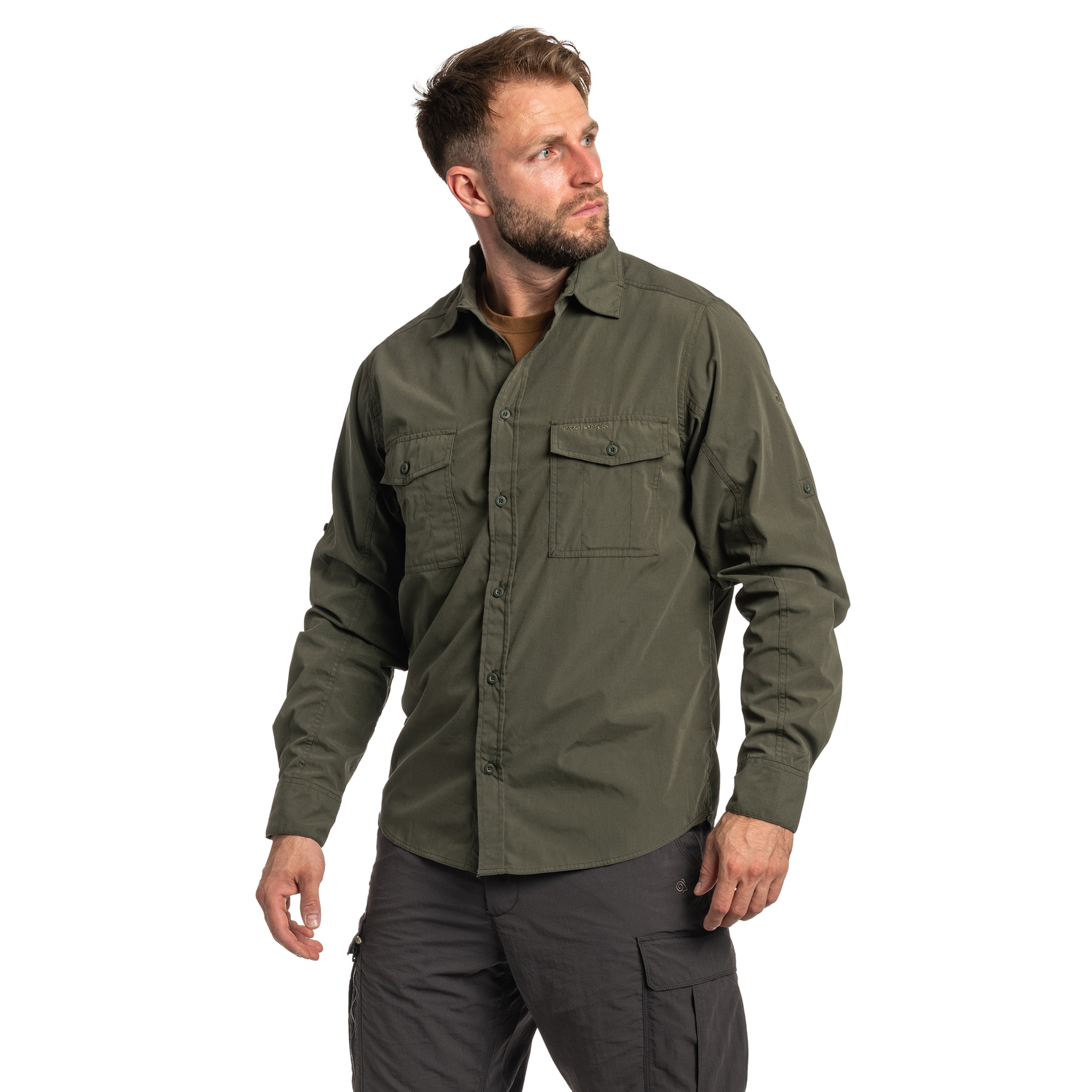 Cămașă Craghoppers Kiwi II Long Sleeved - Cedar
