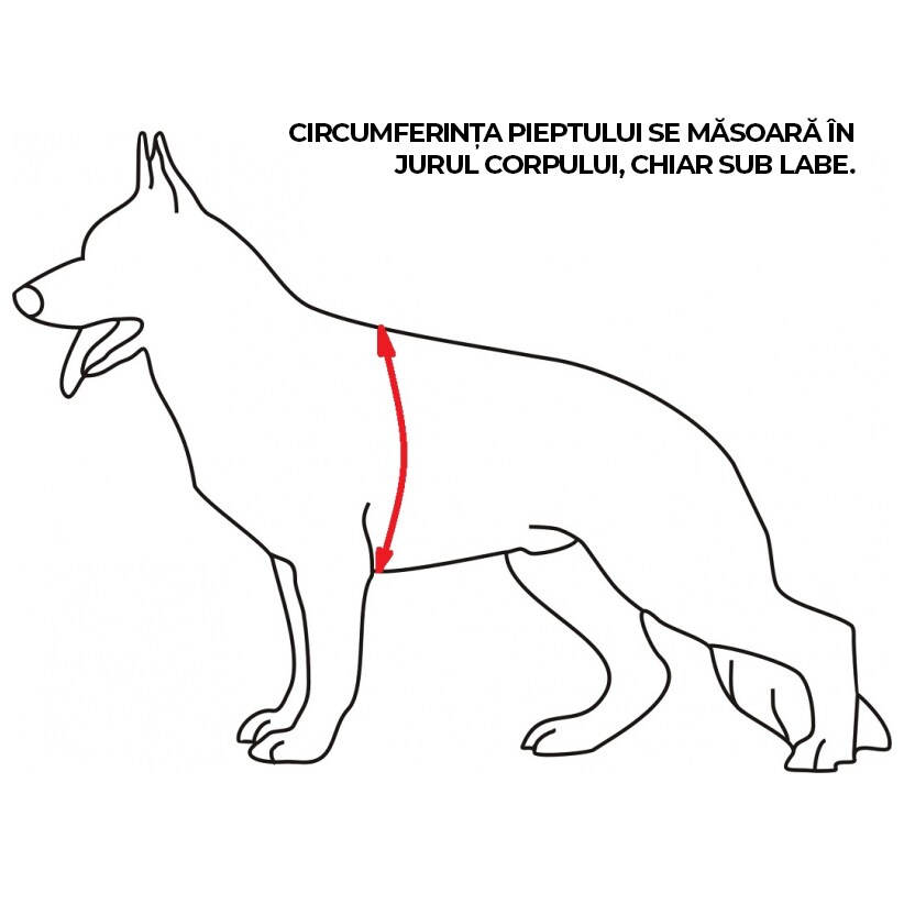 Ham pentru câine K9 Thorn Charlie - Olive