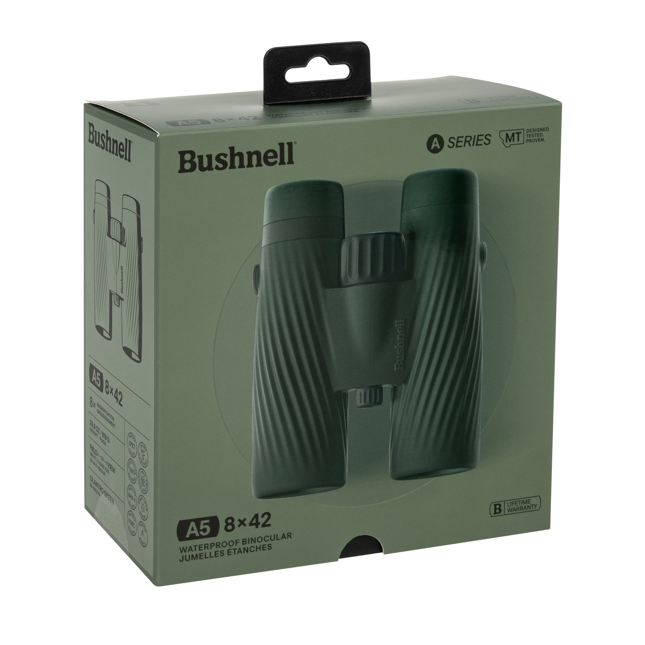 Binoclu Bushnell A5 Full-Size 8x42 - Cilantro Green