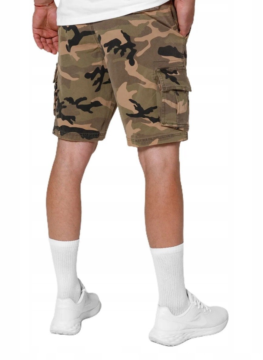 Pantaloni scurți Pitbull Jackal - Woodland Camo