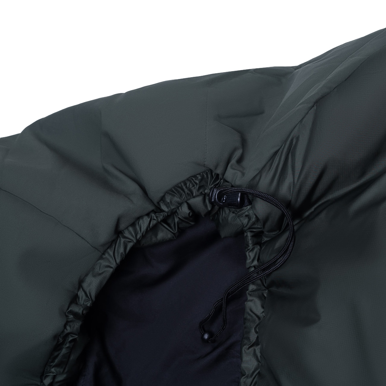 Sac de dormit Alpinus Bushcraft 1400 Olive - stâng