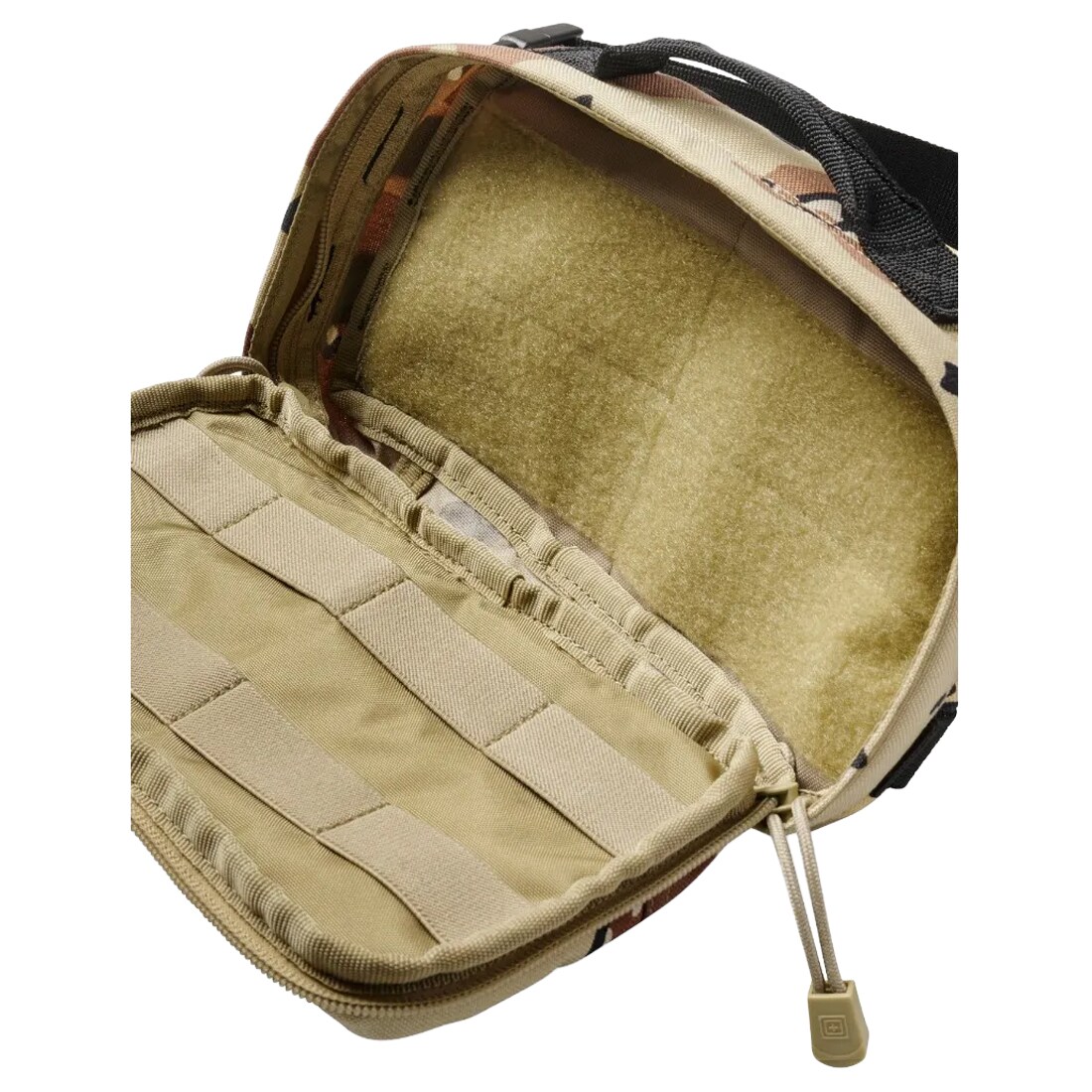 Borsetă 5.11 RUSH MOAB 3 Print Sling Pack 4 l - Desert BDU