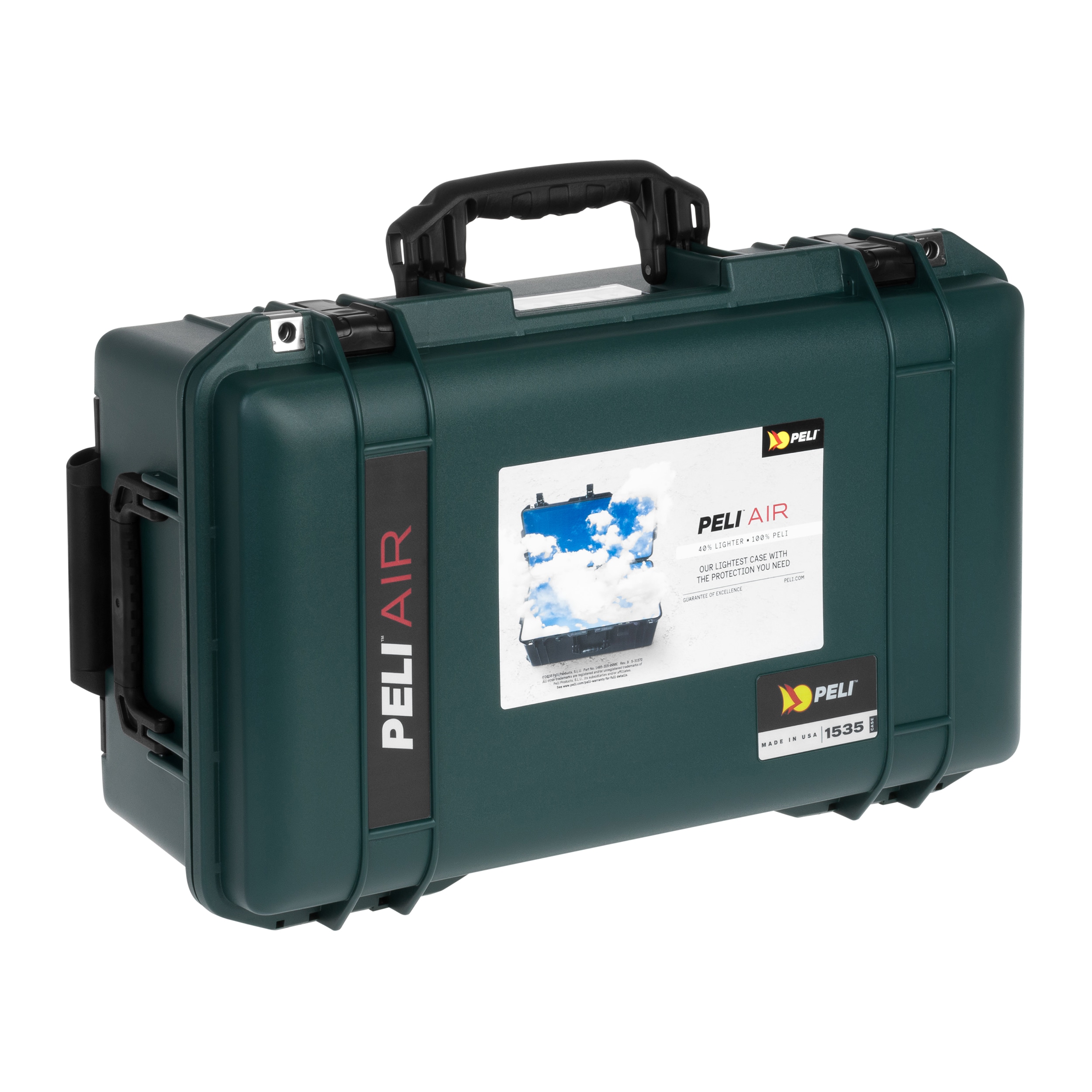 Valiză de transport Peli Air Case 1535 - Hunter Green