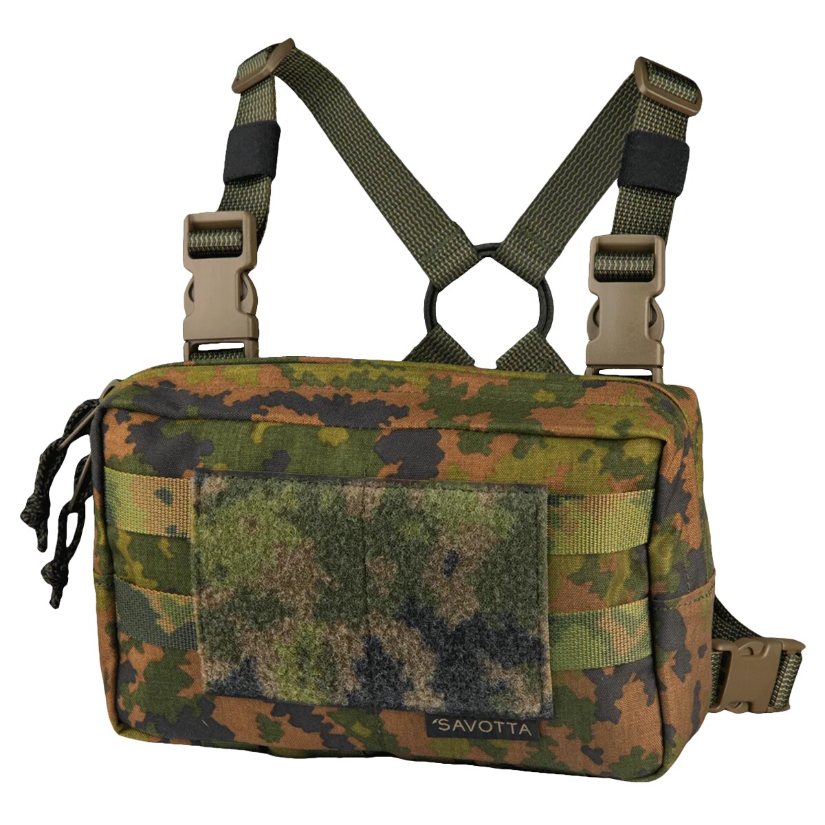 Geantă Savotta Rintamus Chest Pack 2,6 l - M05 Woodland