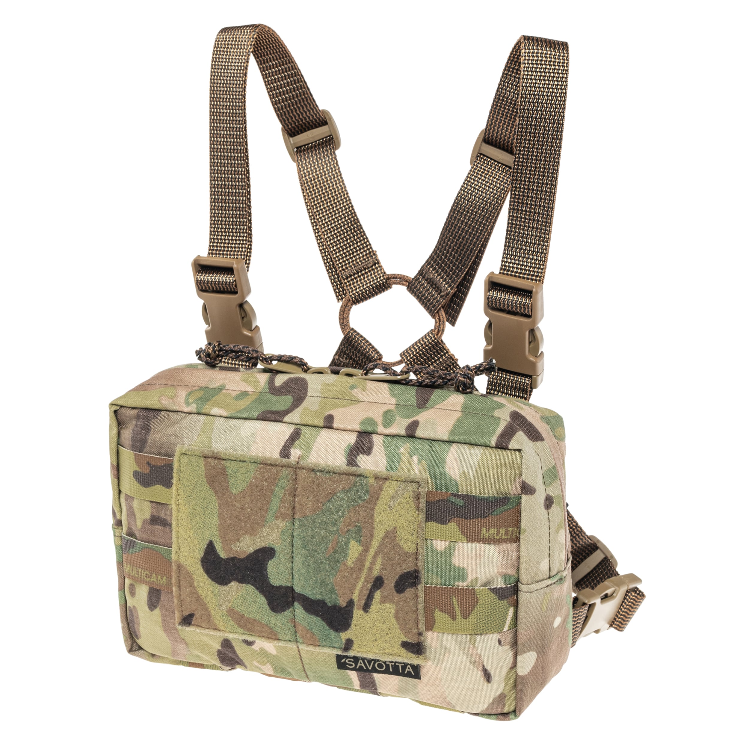 Geantă Savotta Rintamus Chest Pack 2,6 l - MultiCam