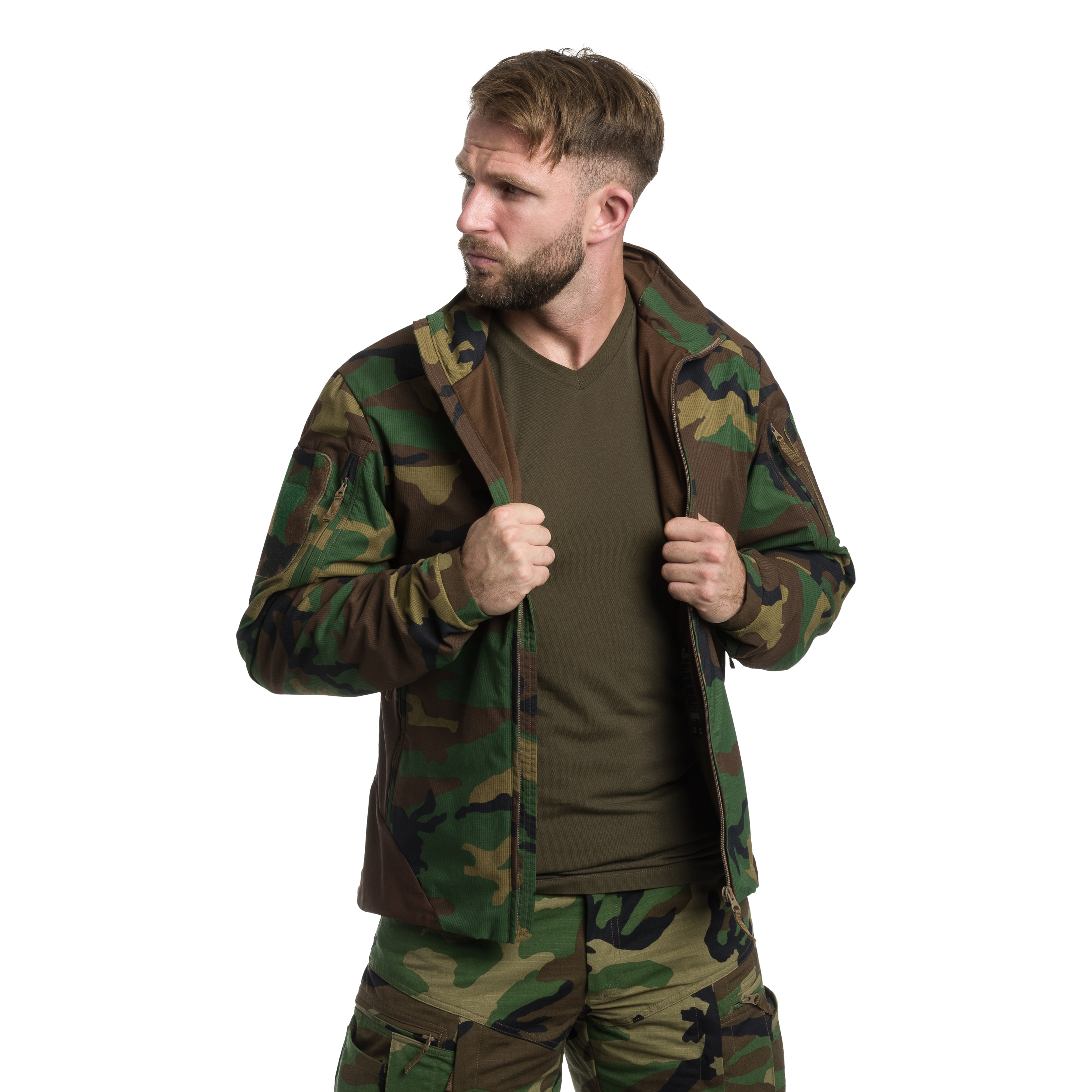 Geacă UF PRO Hunter FZ Gen.3 Tactical Softshell - Woodland