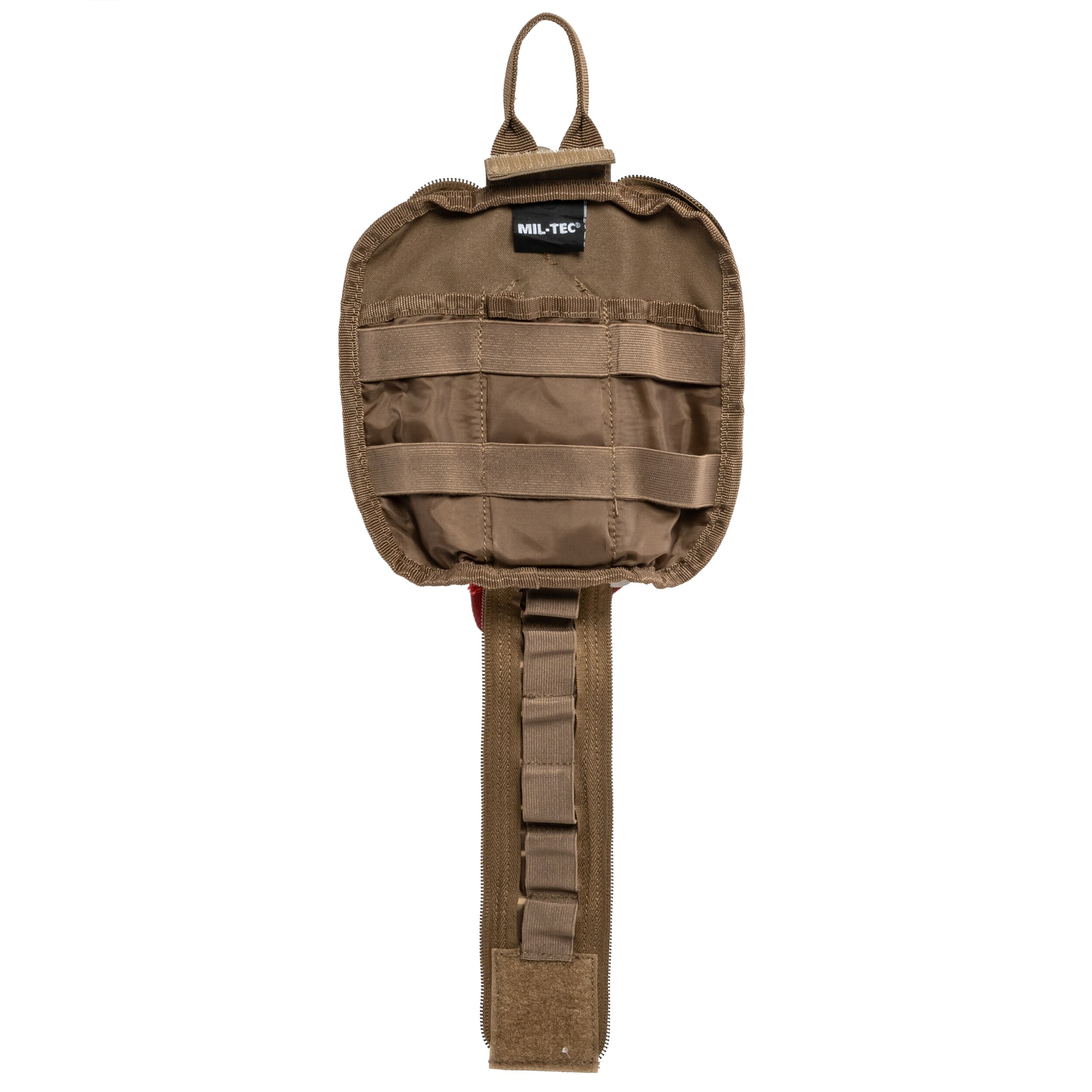 Trusă de prim ajutor Mil-Tec IFAK Rapid Pack + foarfece - Dark Coyote