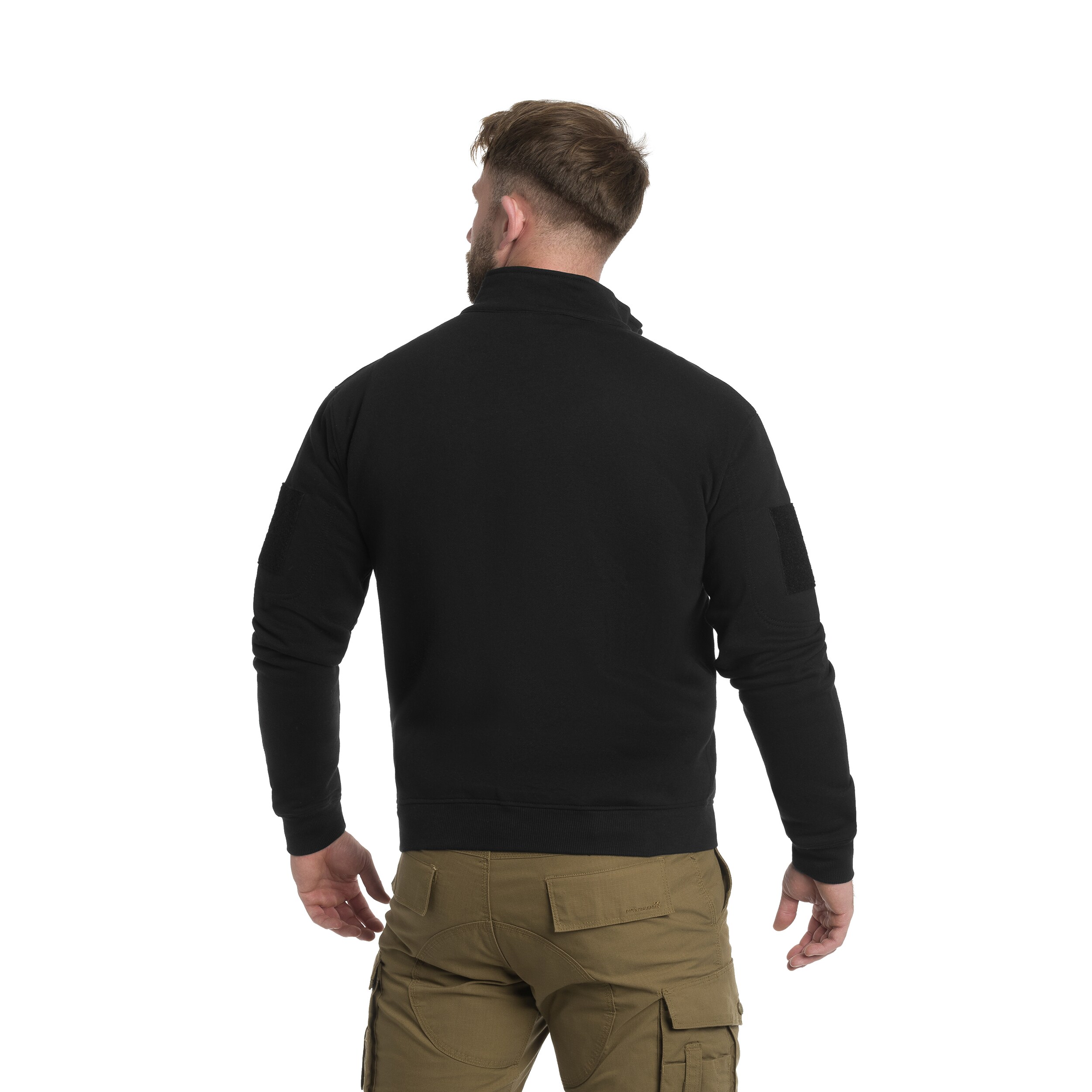 Bluză Mil-Tec Tactical Sweatjacket - Black