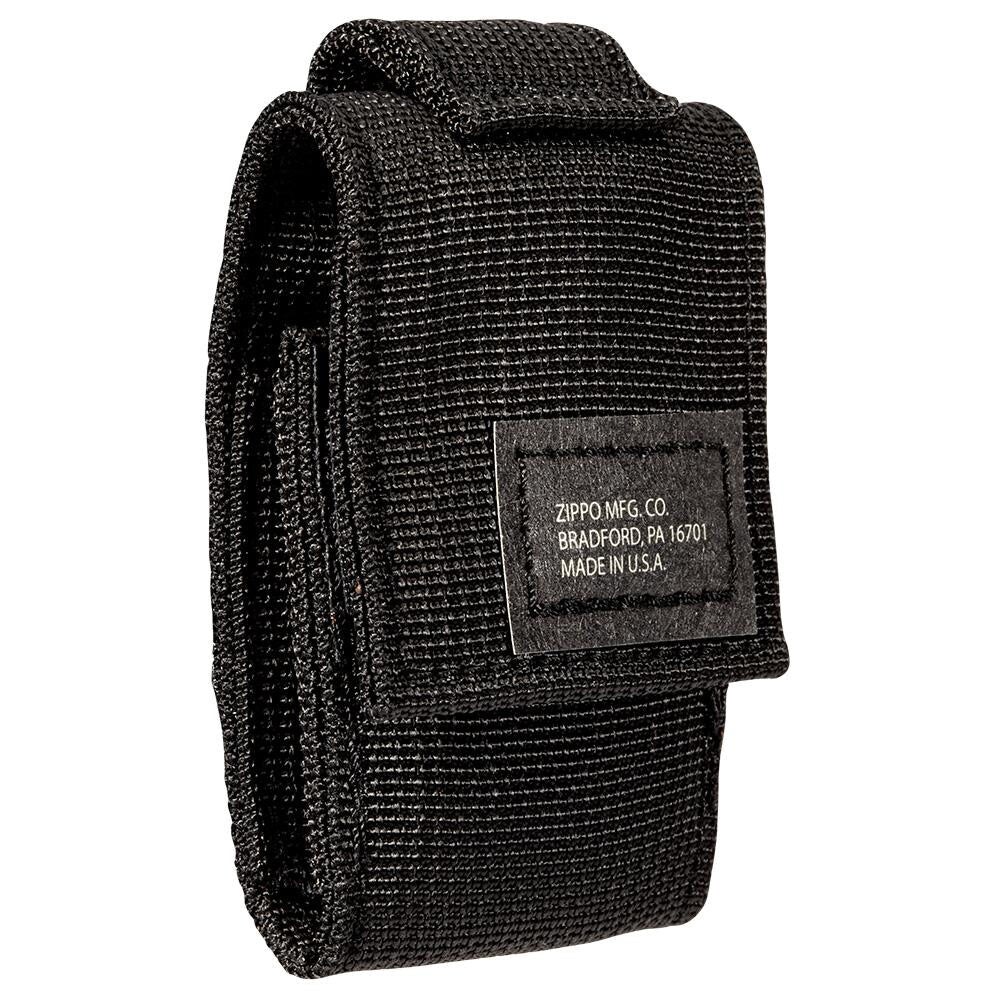 Brichetă pe benzină Zippo Crackle cu husă - Black