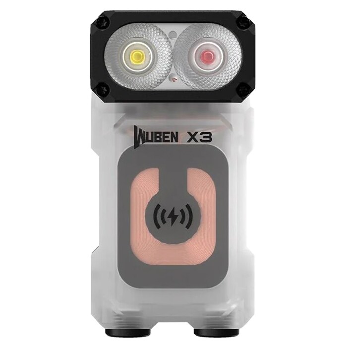 Lanternă Wuben X3 Pro White + Aluminum Charging Box - 700 lumeni