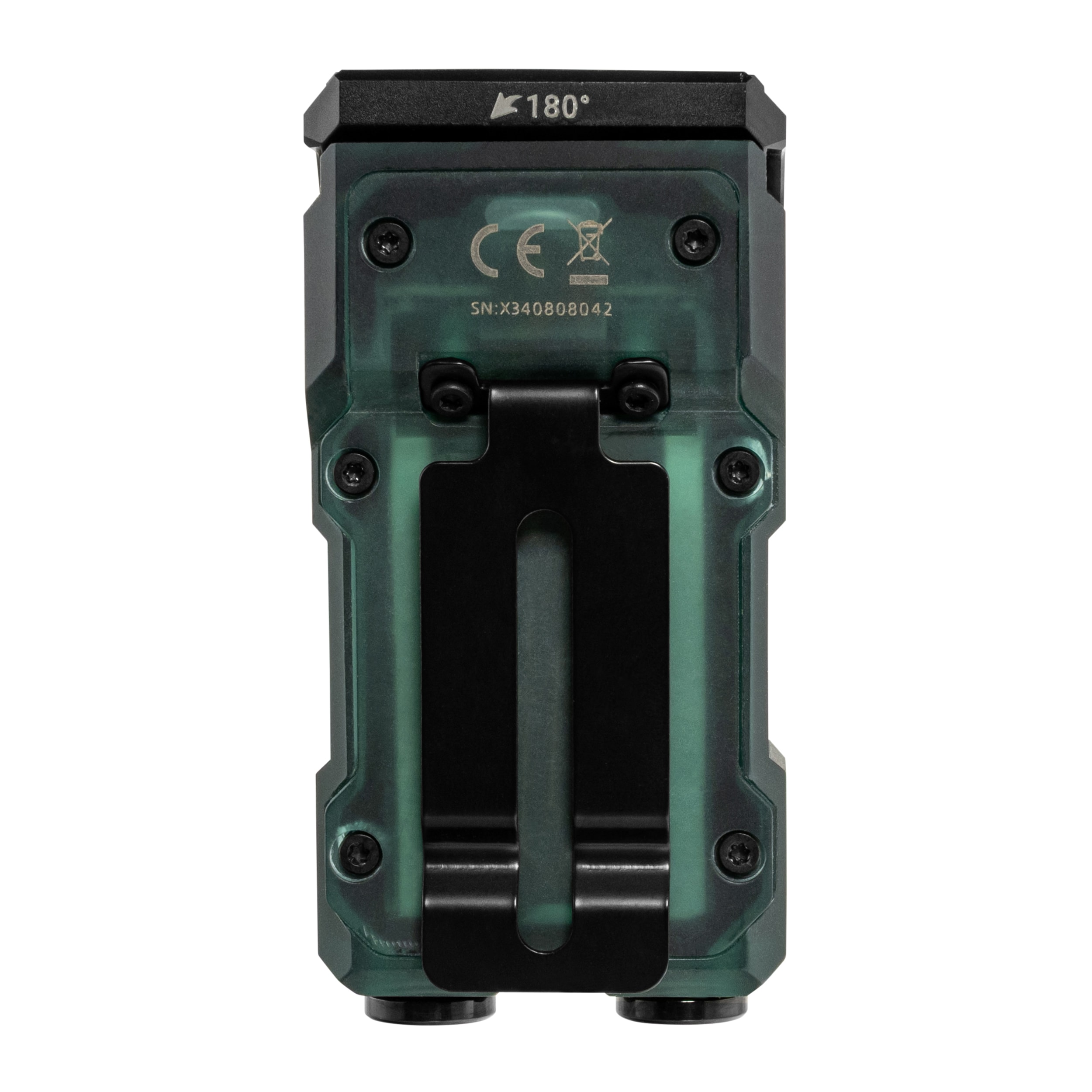 Lanternă Wuben X3 Pro Green + cutie de încărcare din aluminiu - 700 lumeni
