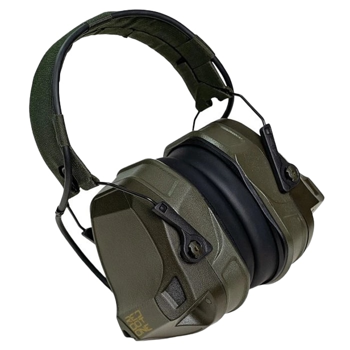 Protecție auditivă activă Red Dot One TEEP LINK EX - Green