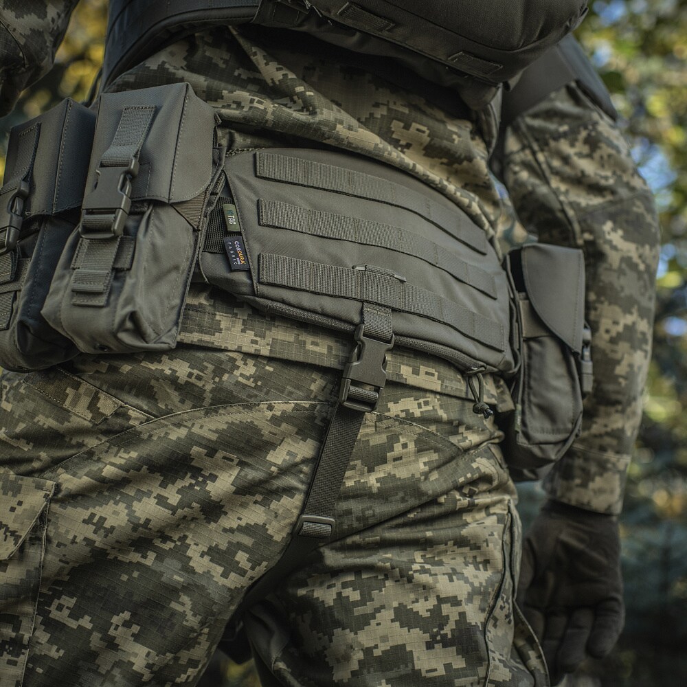 Protecție balistică inghinală M-Tac Groin Protection Gen. II pentru inserții balistice - Ranger Green