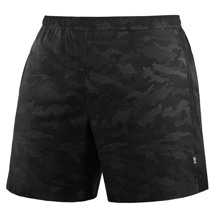 Pantaloni scurți M-Tac Training - Black Reflective Camo