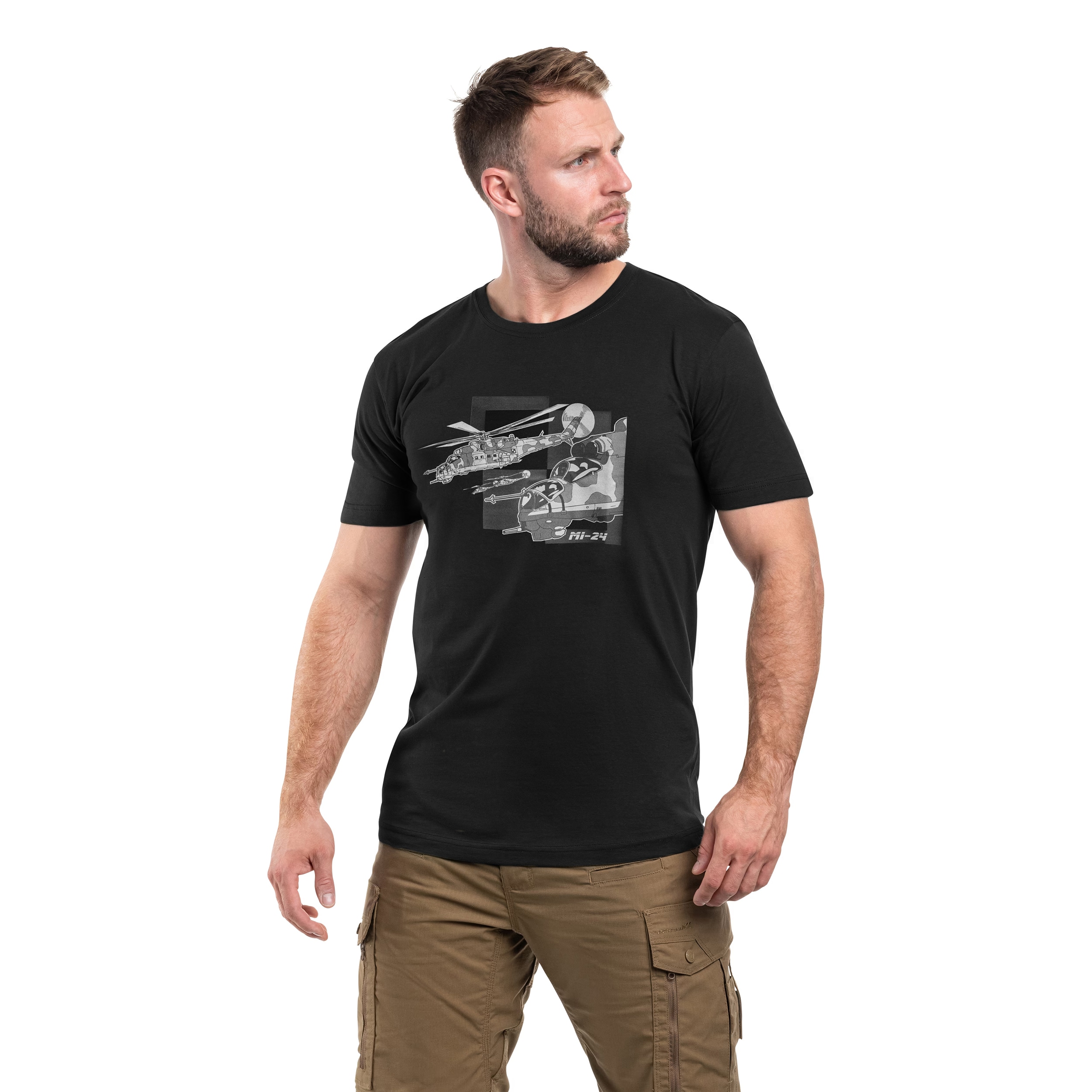 Tricou T-Shirt MI-24 - Black