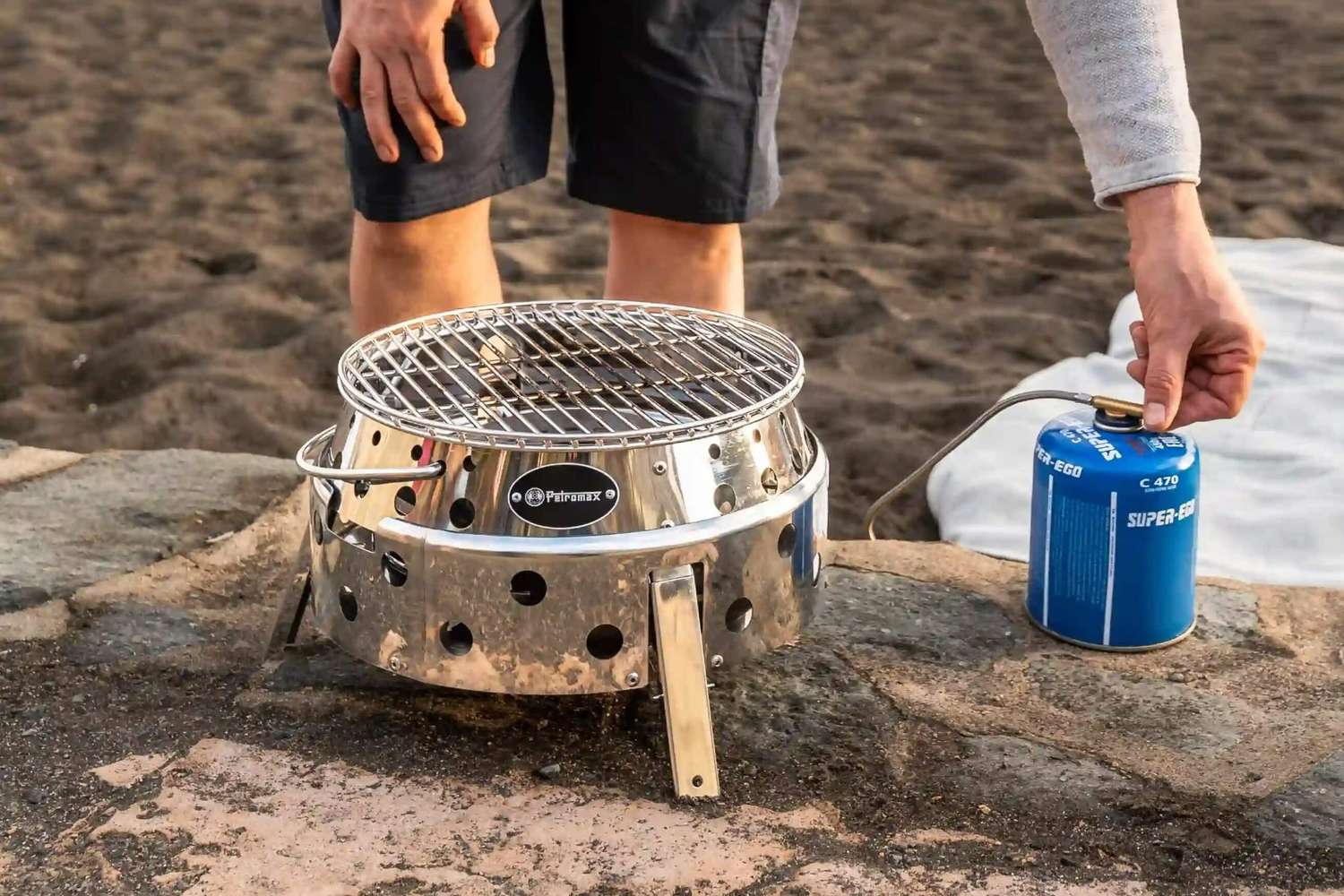 Grătar pliabil Petromax Atago Grill Gas