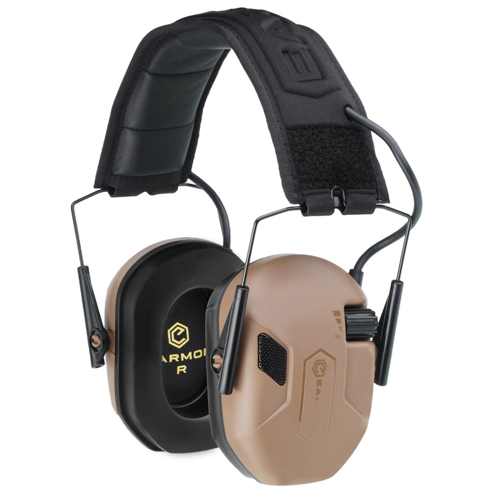 Protecție auditivă activă Earmor M300A - Coyote