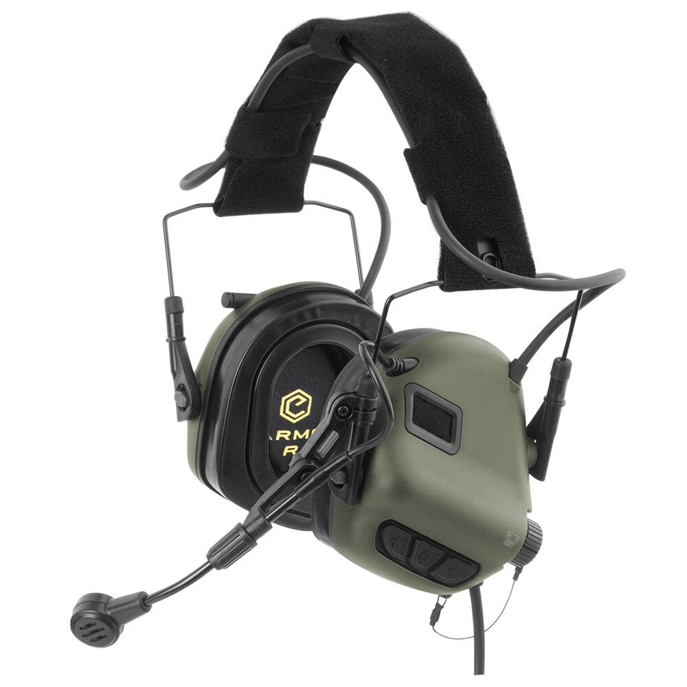 Protecție auditivă activă Earmor M32 MARK4 - Foliage Green