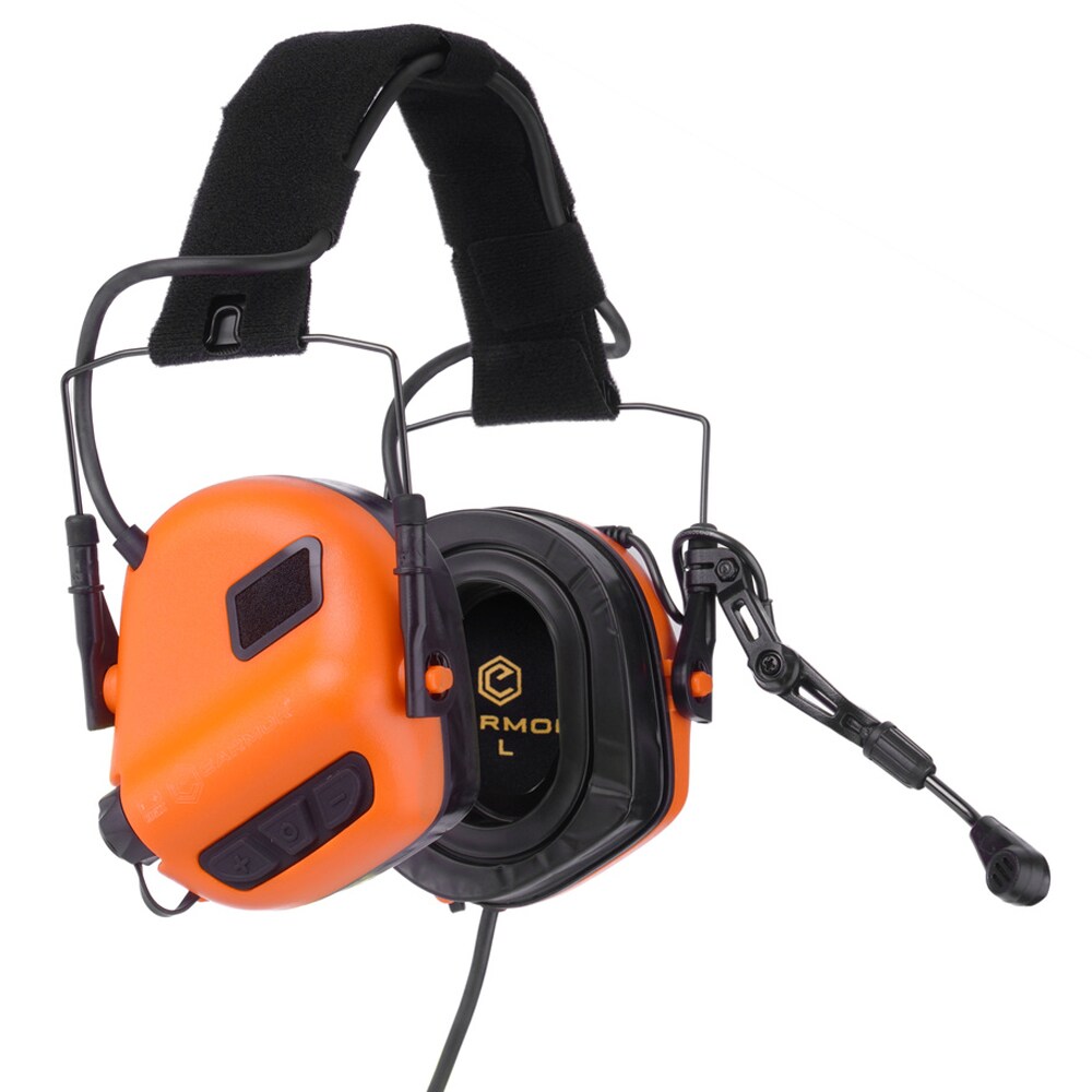 Protecție auditivă pasivă Earmor M32 Plus - Vivid Orange
