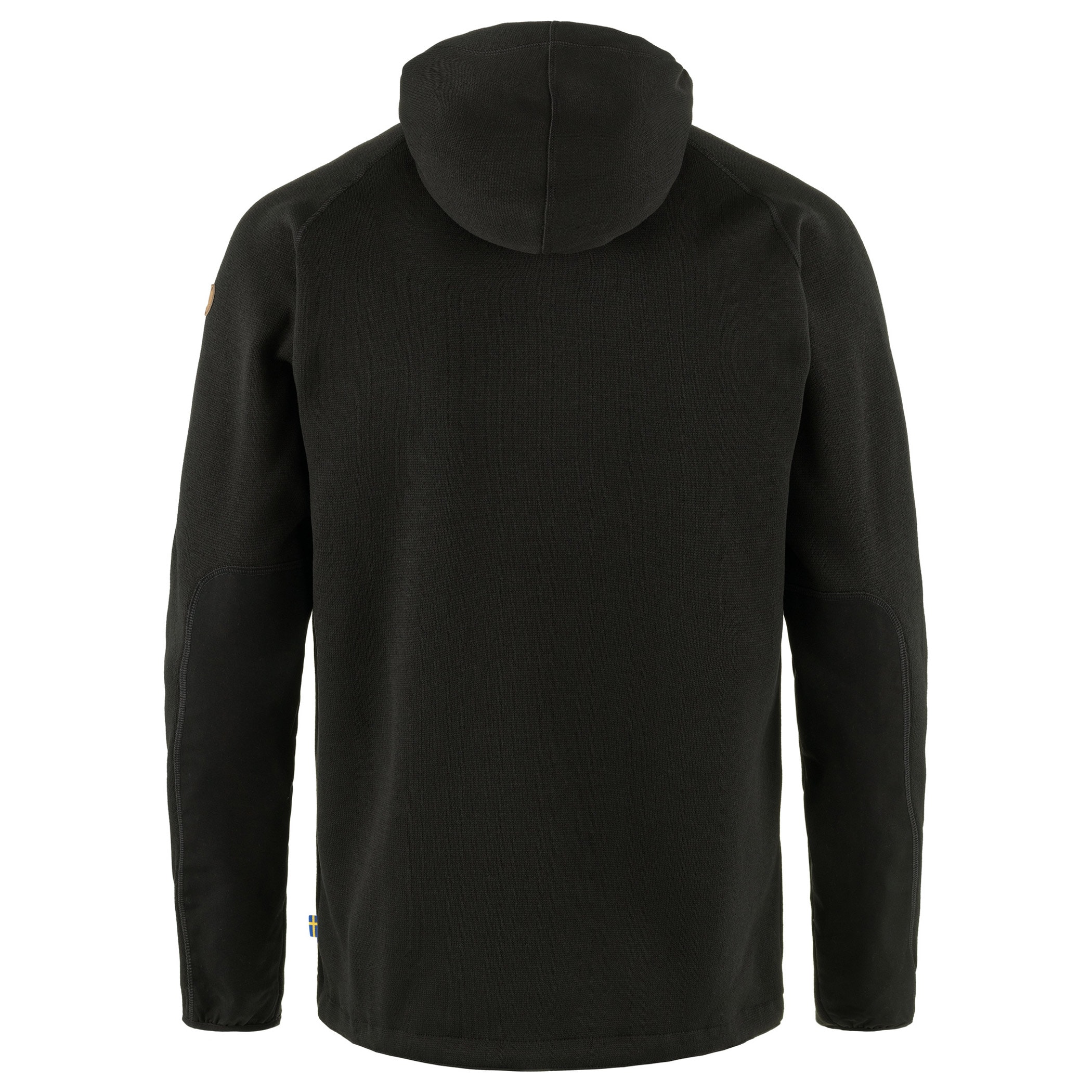 Bluză Polar Fjallraven Ovik Fleece Hoodie - Black