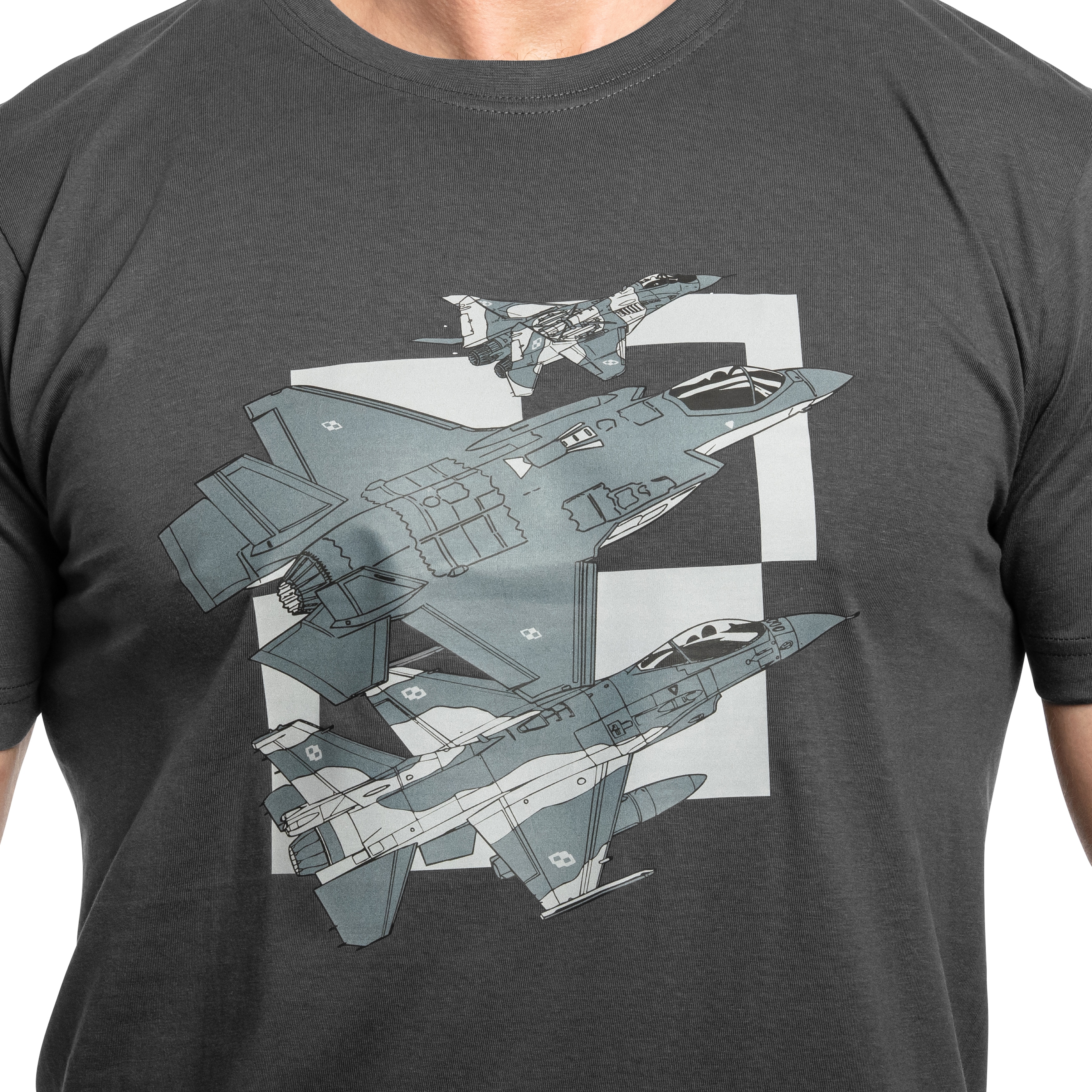 Tricou T-Shirt F-35 - Grey