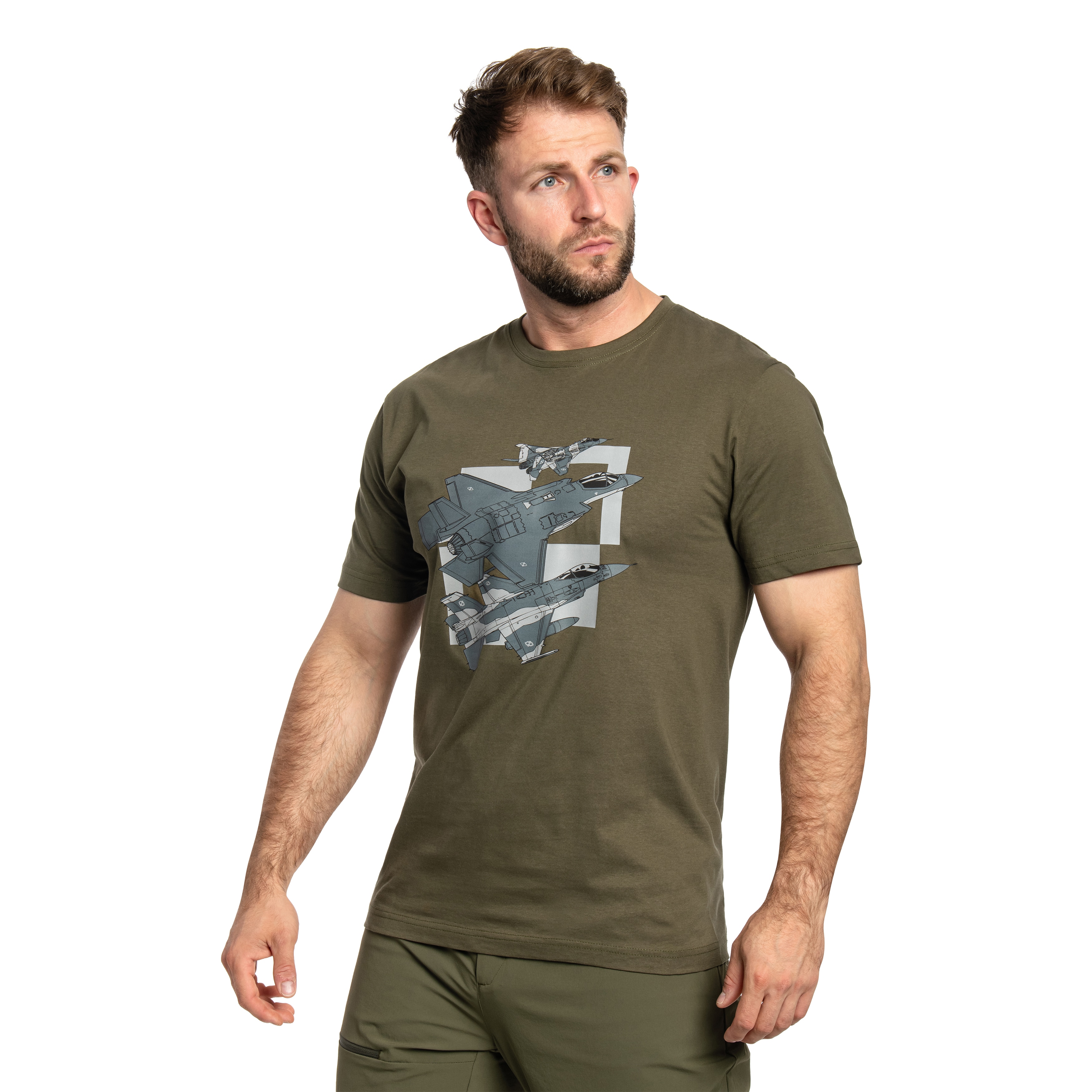 Tricou T-Shirt F-35 - Olive