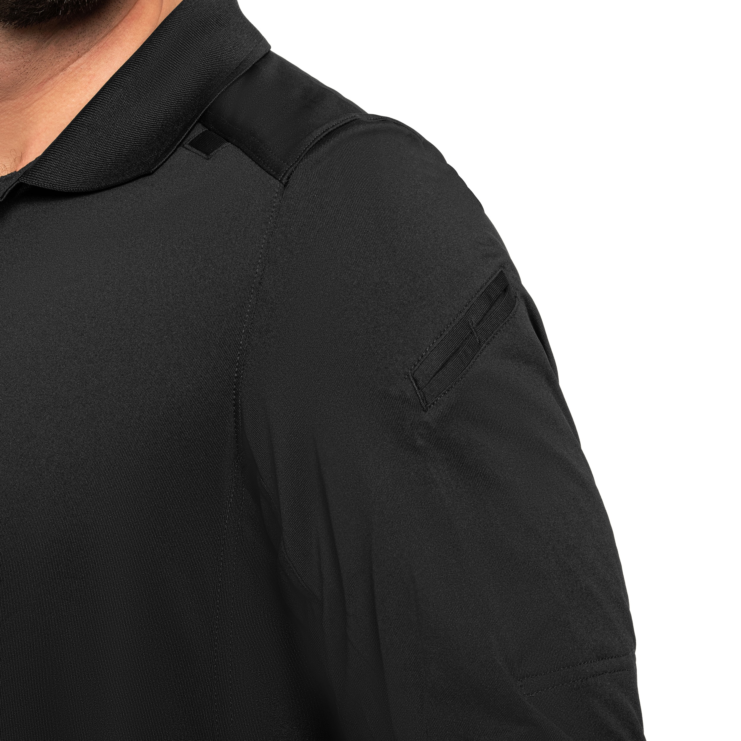 Tricou polo 5.11 Helios Long Sleeve - Black