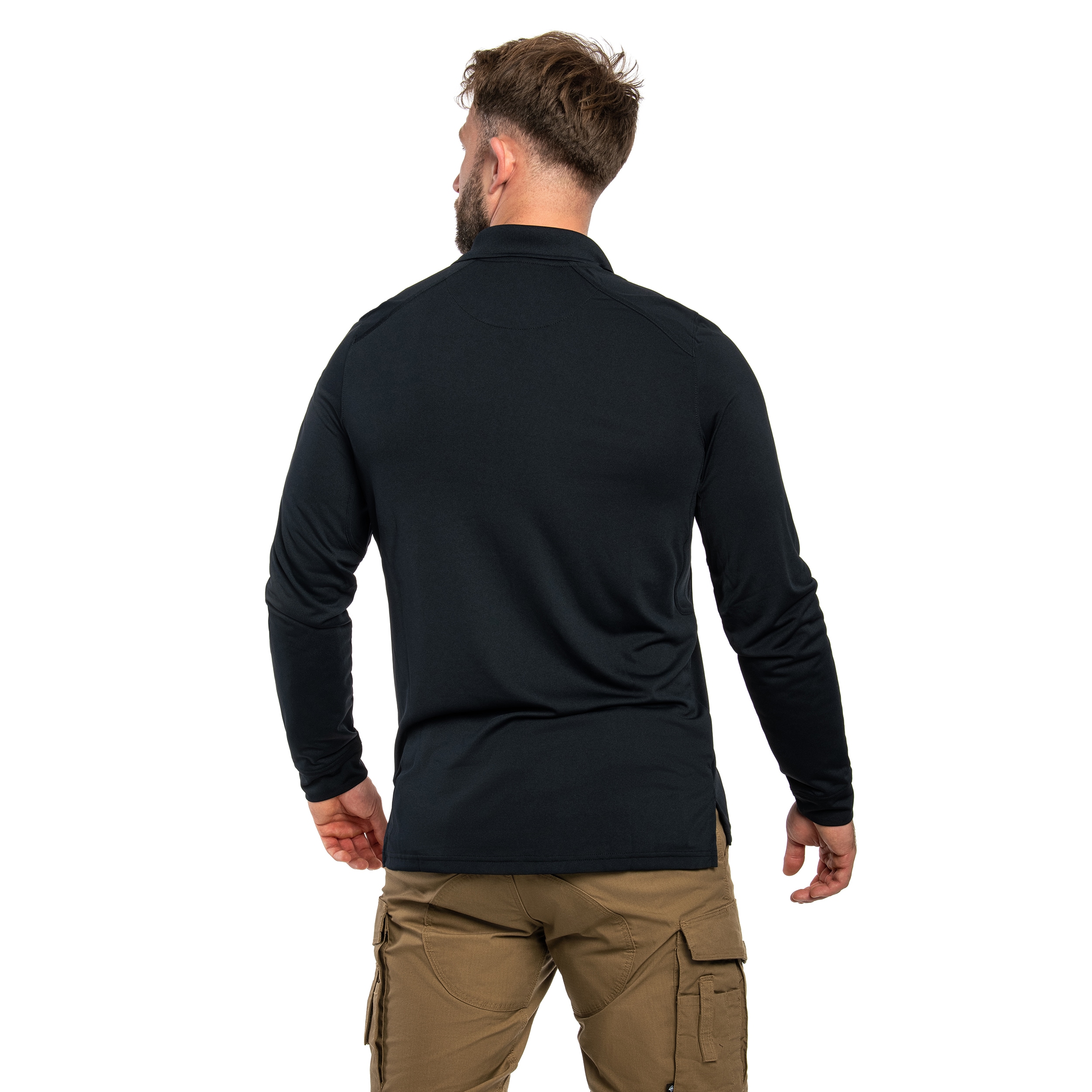 Tricou polo 5.11 Helios Long Sleeve - Dark Navy