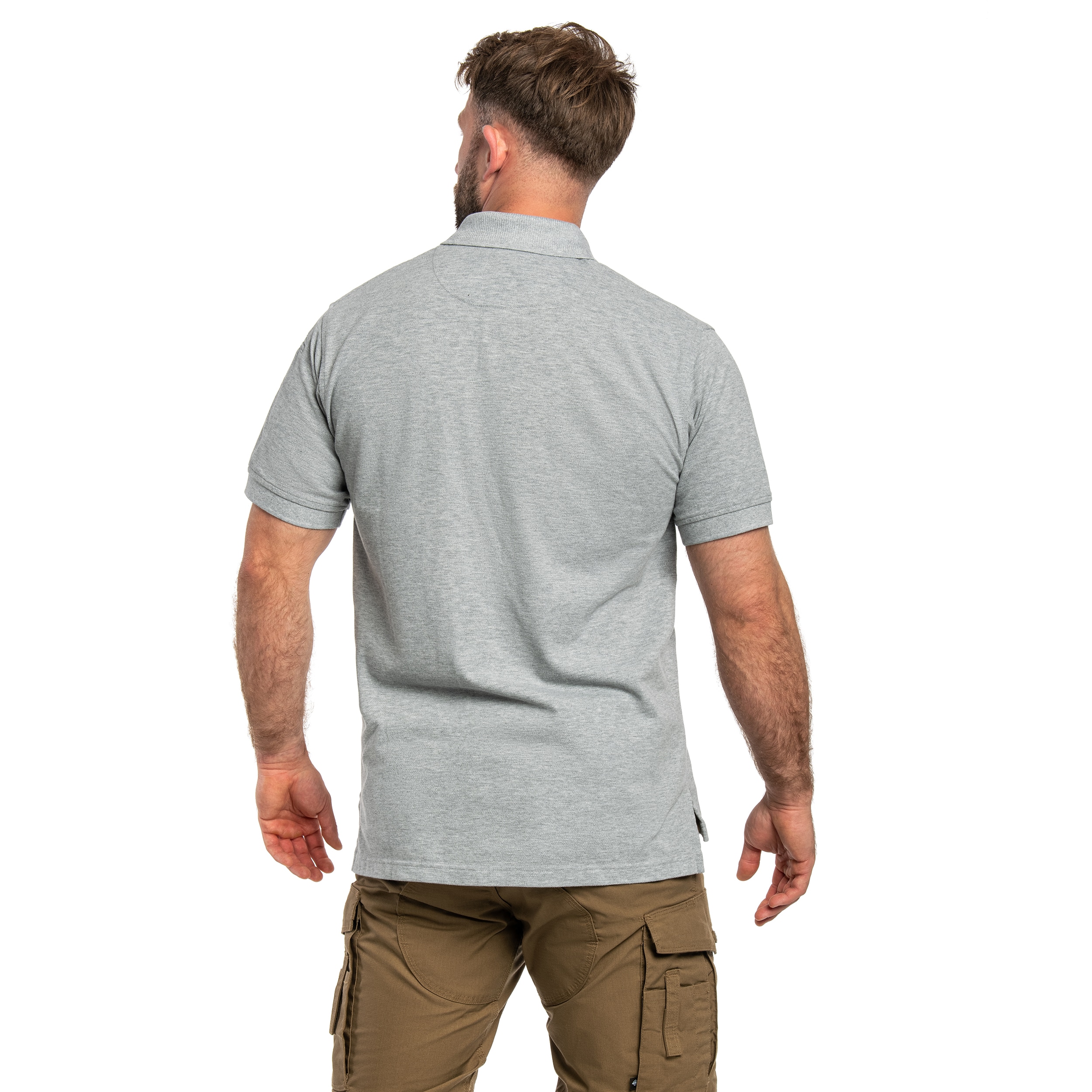 Tricou polo 5.11 Professional Short Sleeve - Heather Gray
