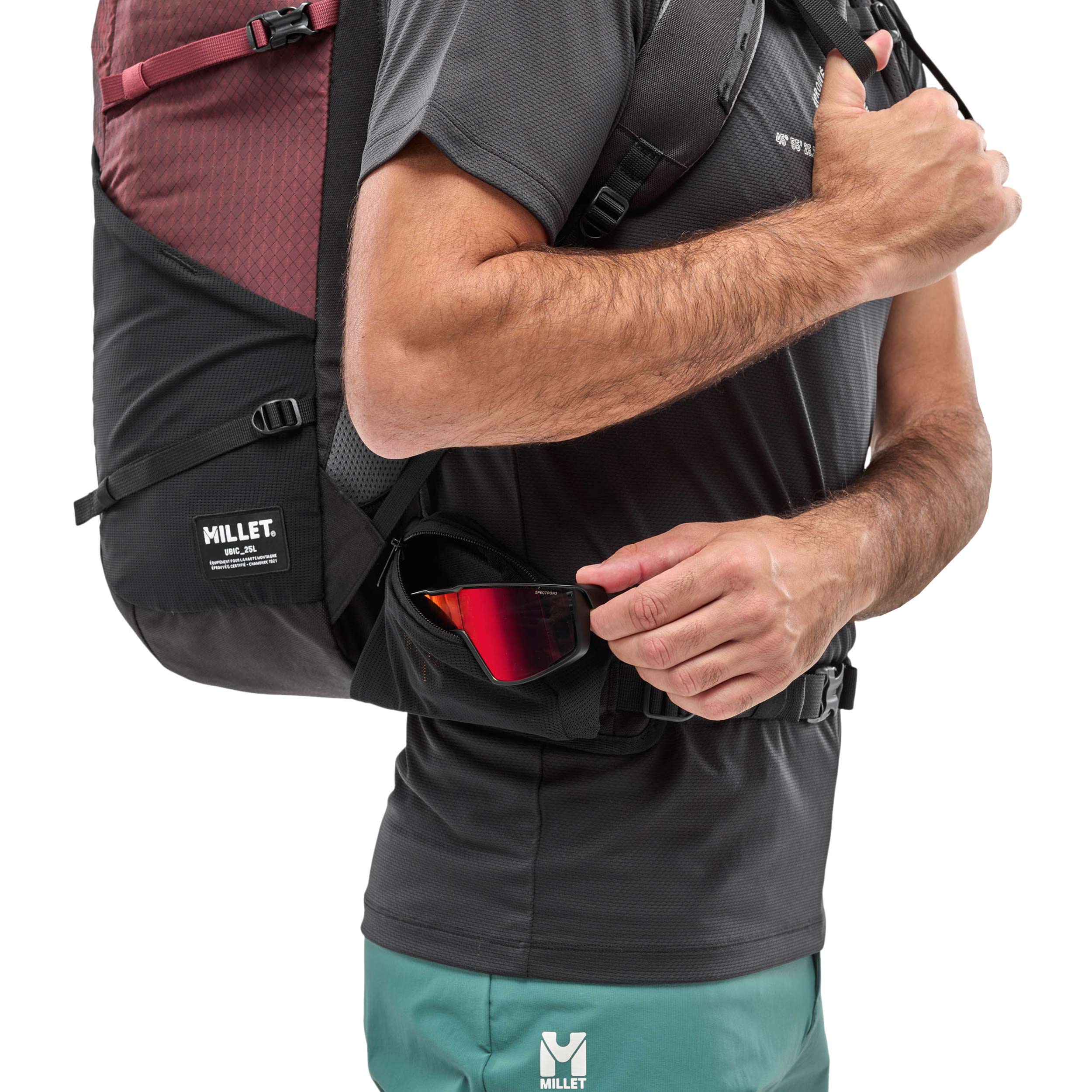 Rucsac Millet Ubic 25 l - Dark Red