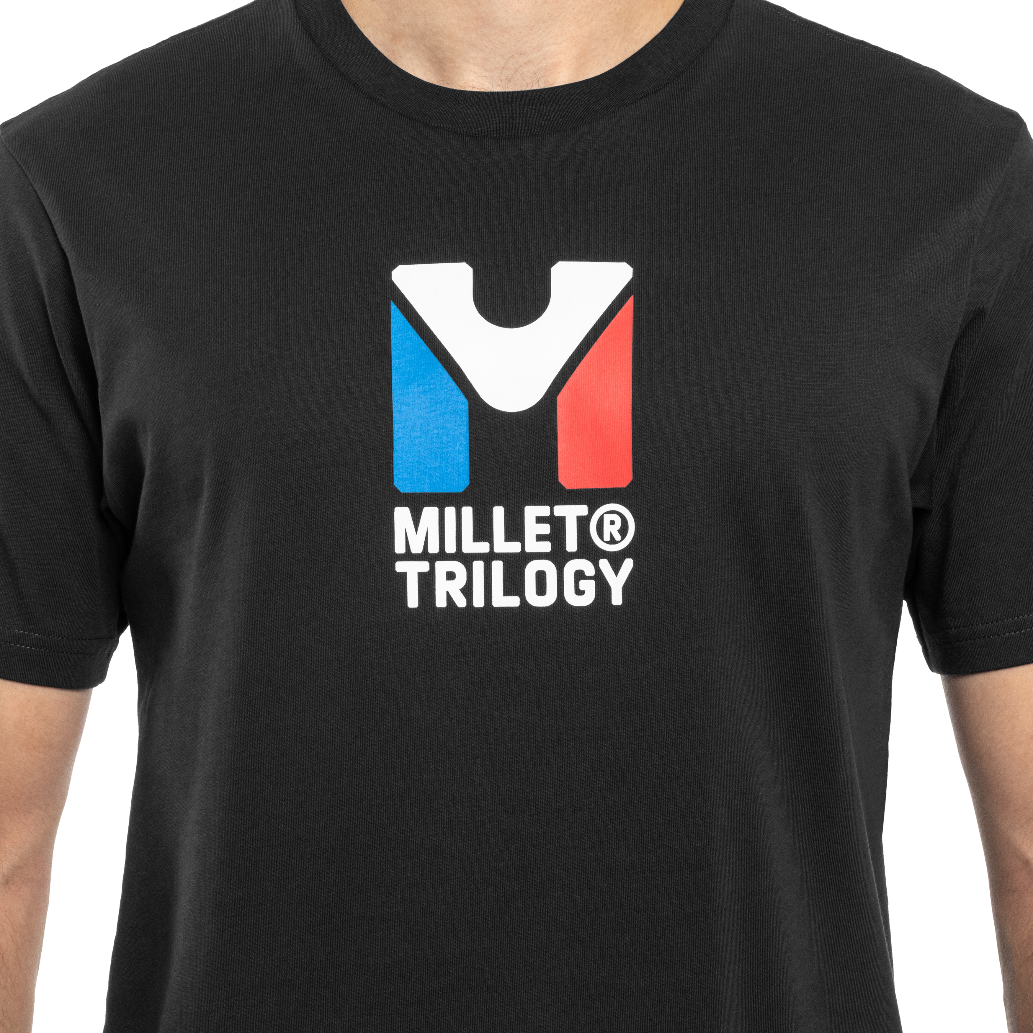 Tricou T-shirt Millet Chamonix Trilogy - Black